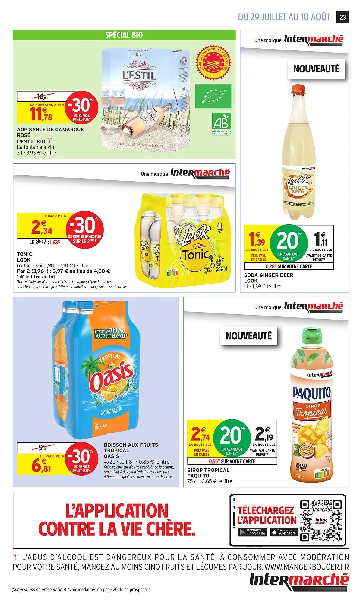 Catalogue Intermarché du 29 juillet au 10 août 2025 - Catalogue page 23