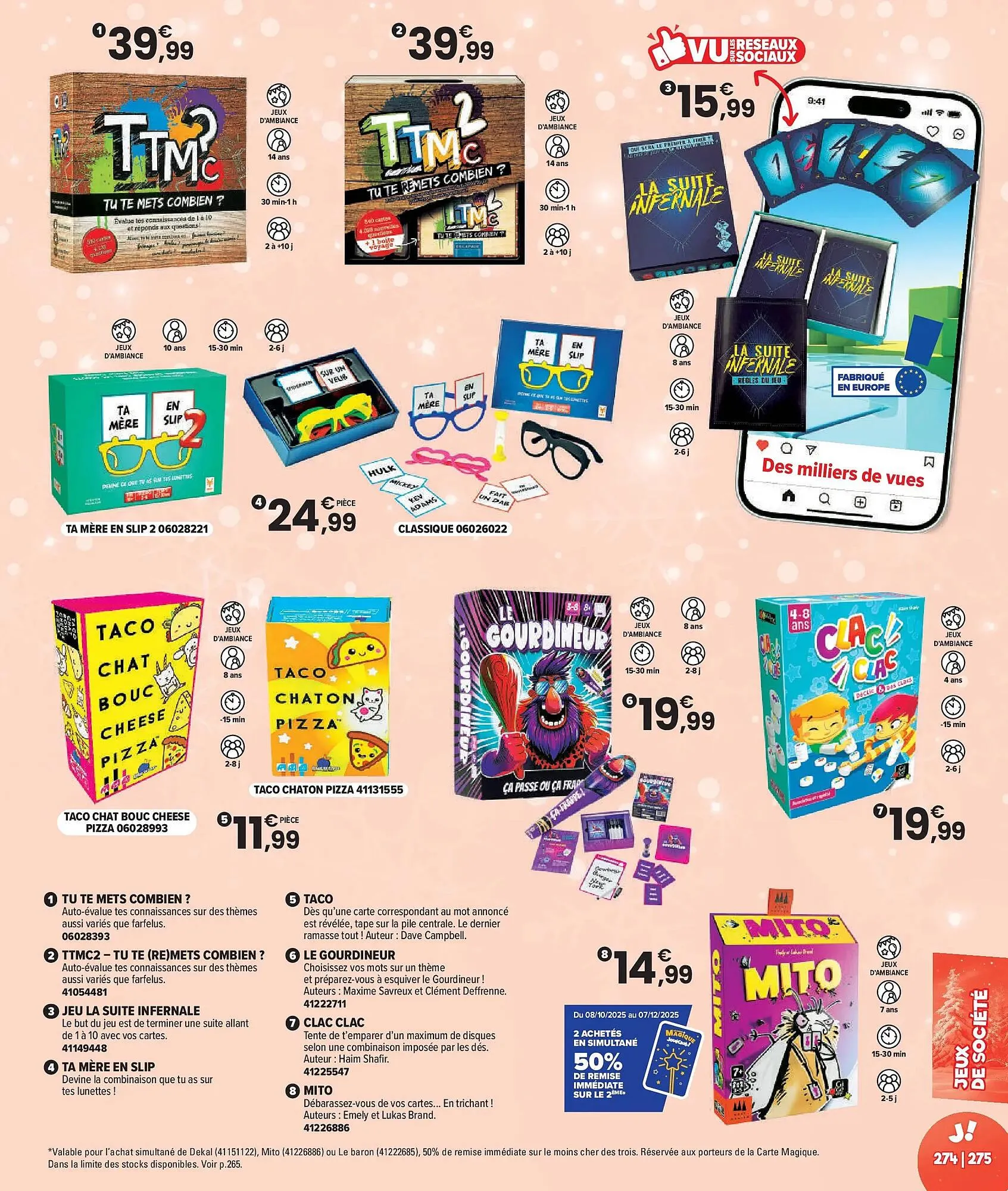 Catalogue JouéClub du 7 octobre au 7 décembre 2025 - Catalogue page 275