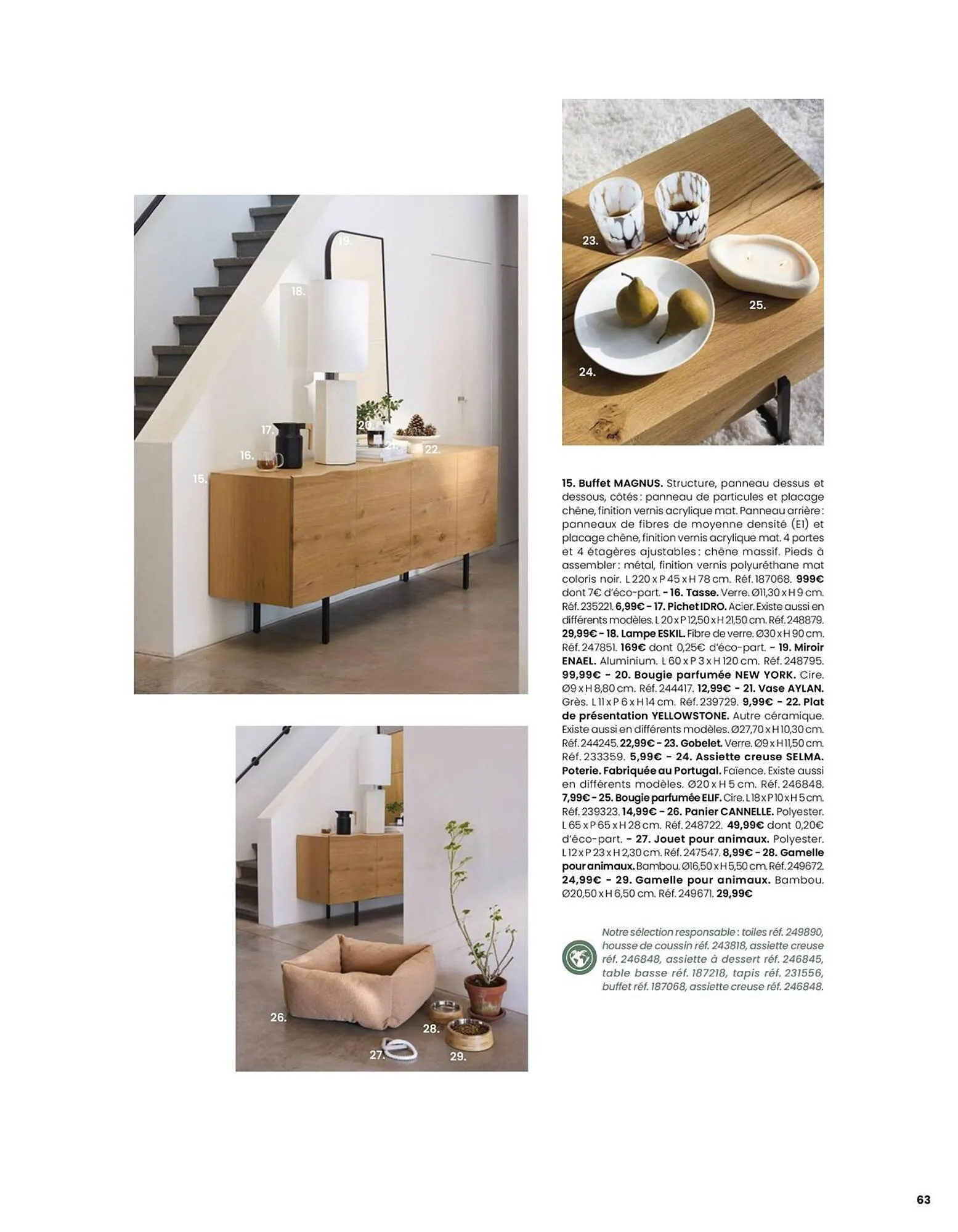 Catalogue Maisons du Monde du 11 décembre au 31 décembre 2025 - Catalogue page 63