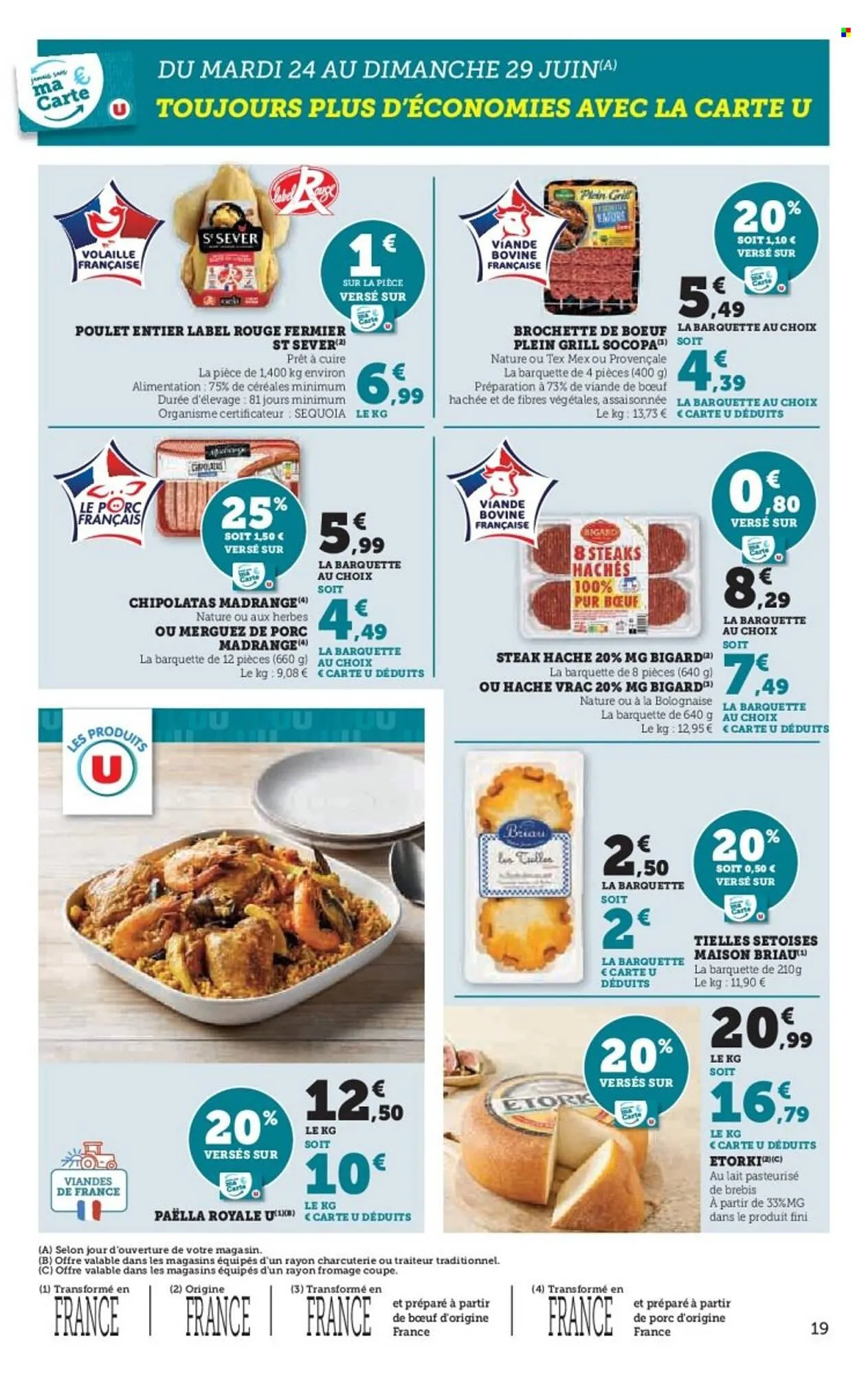 Catalogue Super U du 24 juin au 6 juillet 2025 - Catalogue page 19