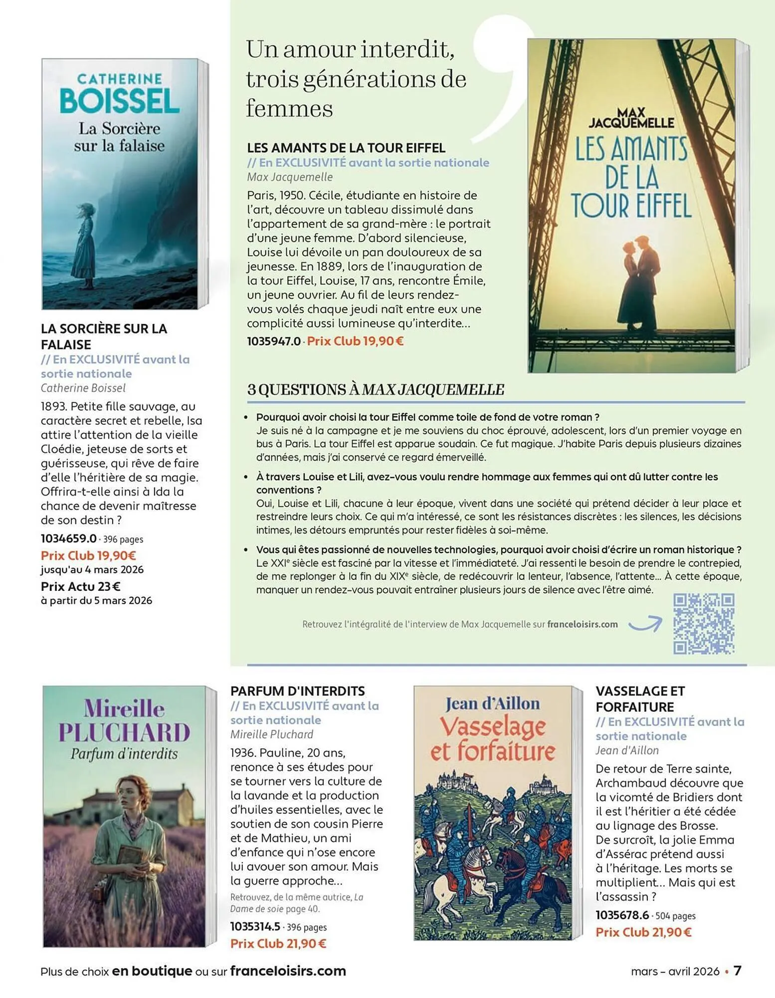 Catalogue France Loisirs du 2 mars au 30 avril 2026 - Catalogue page 7
