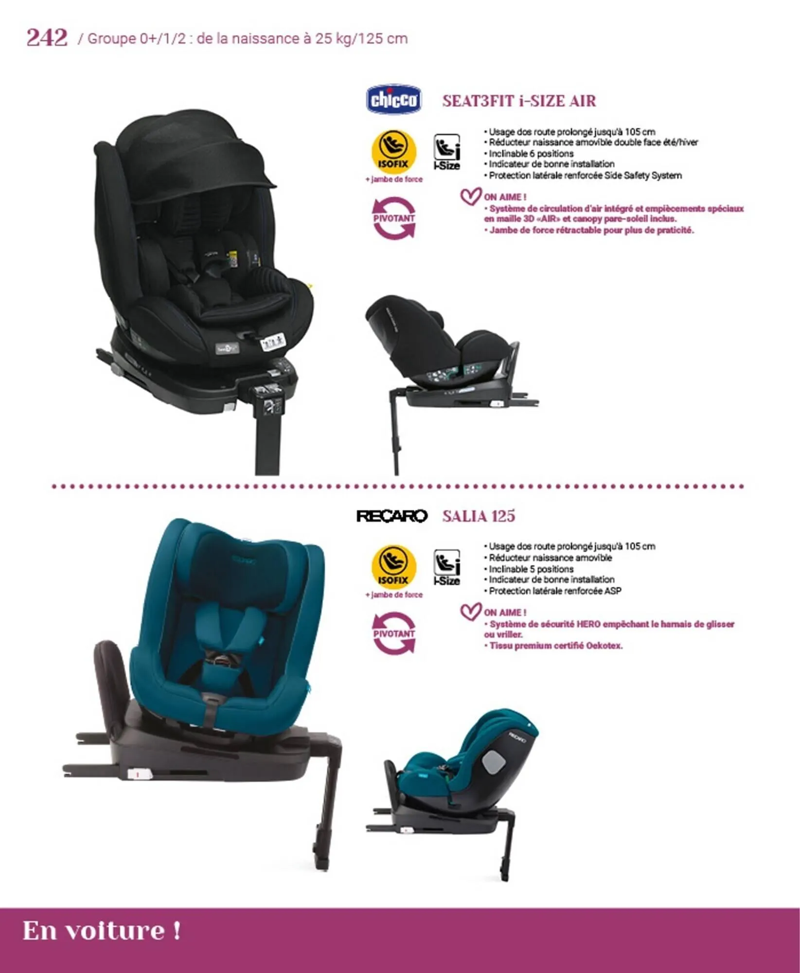 Catalogue autour de bébé du 31 mars au 31 janvier 2024 - Catalogue page 244