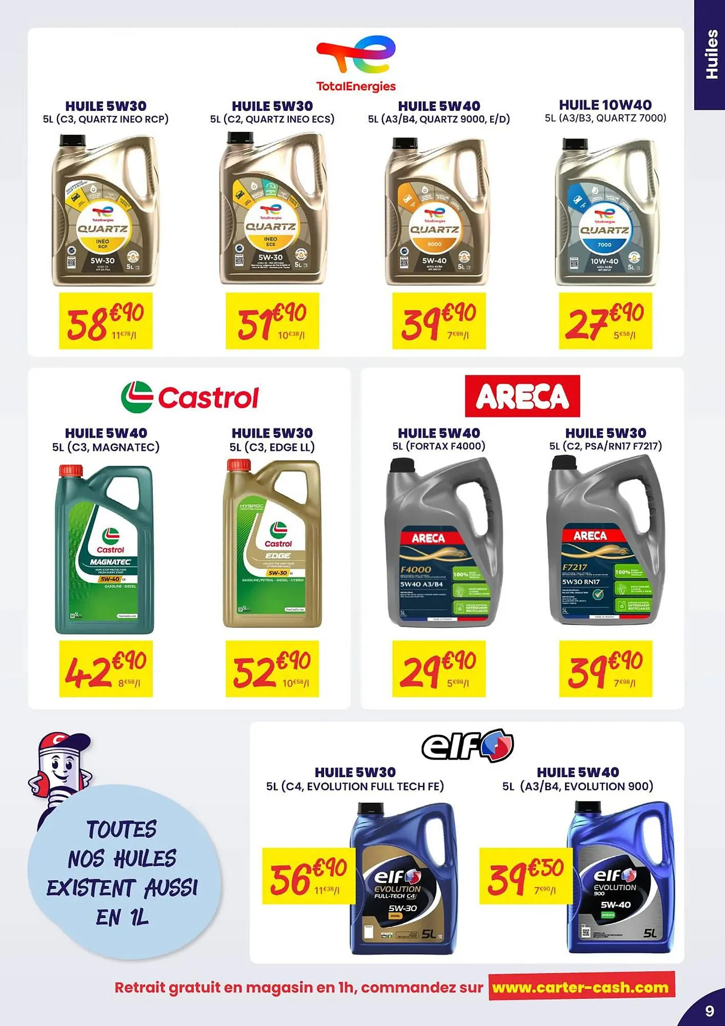 Catalogue Carter-Cash du 20 novembre au 28 février 2026 - Catalogue page 9