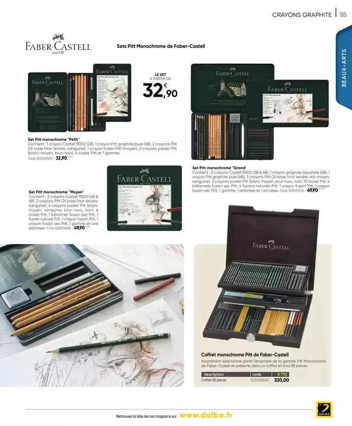 CATALOGUE DALBE 2025 du 27 janvier au 31 décembre 2025 - Catalogue page 187