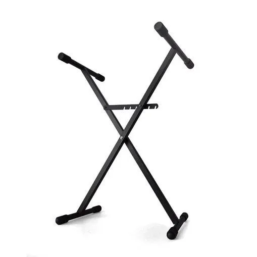 Pied Synthétiseur E-Piano Noir Hauteur Réglable