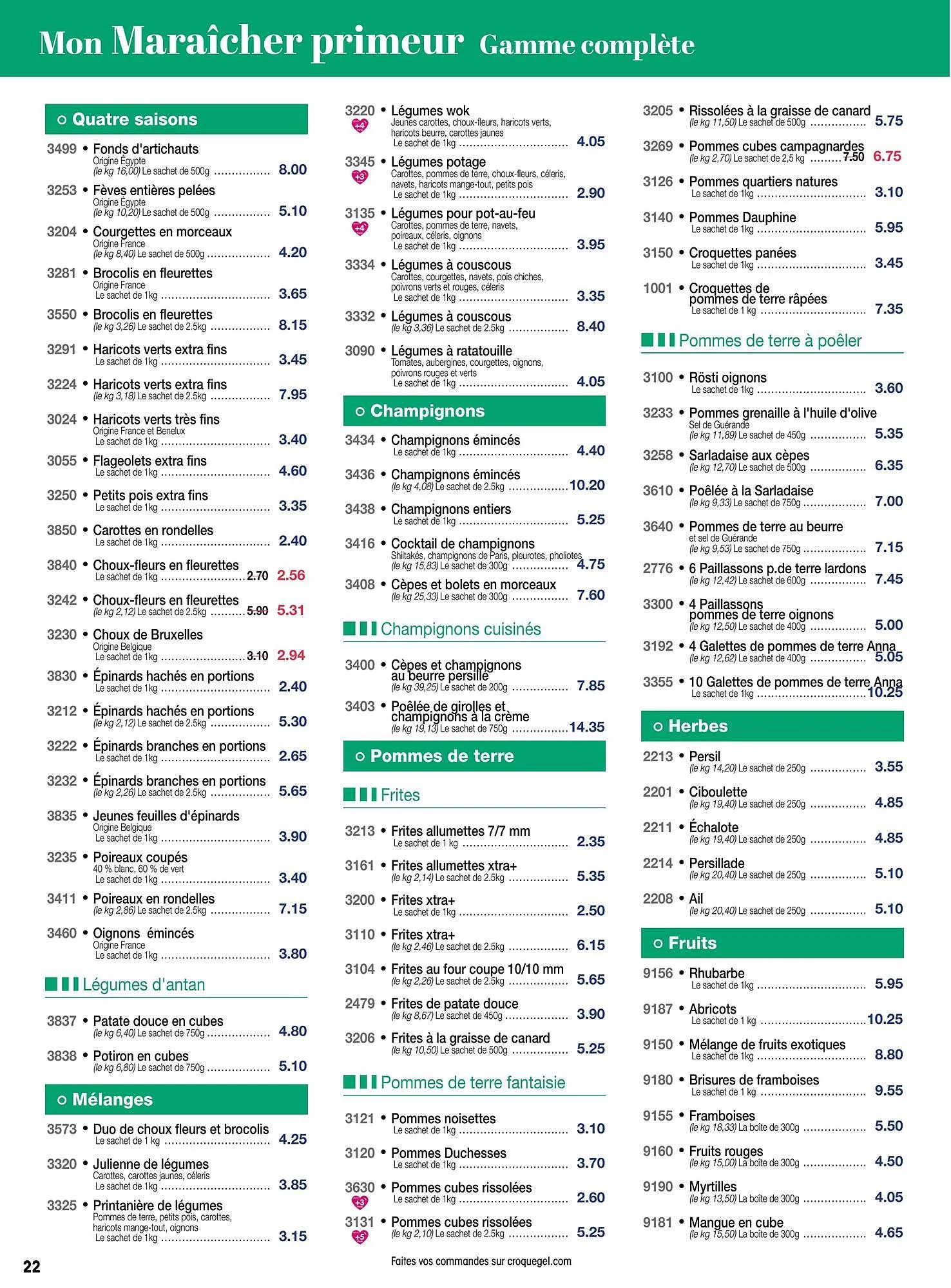 Catalogue Croque Gel du 30 décembre au 1 février 2026 - Catalogue page 22