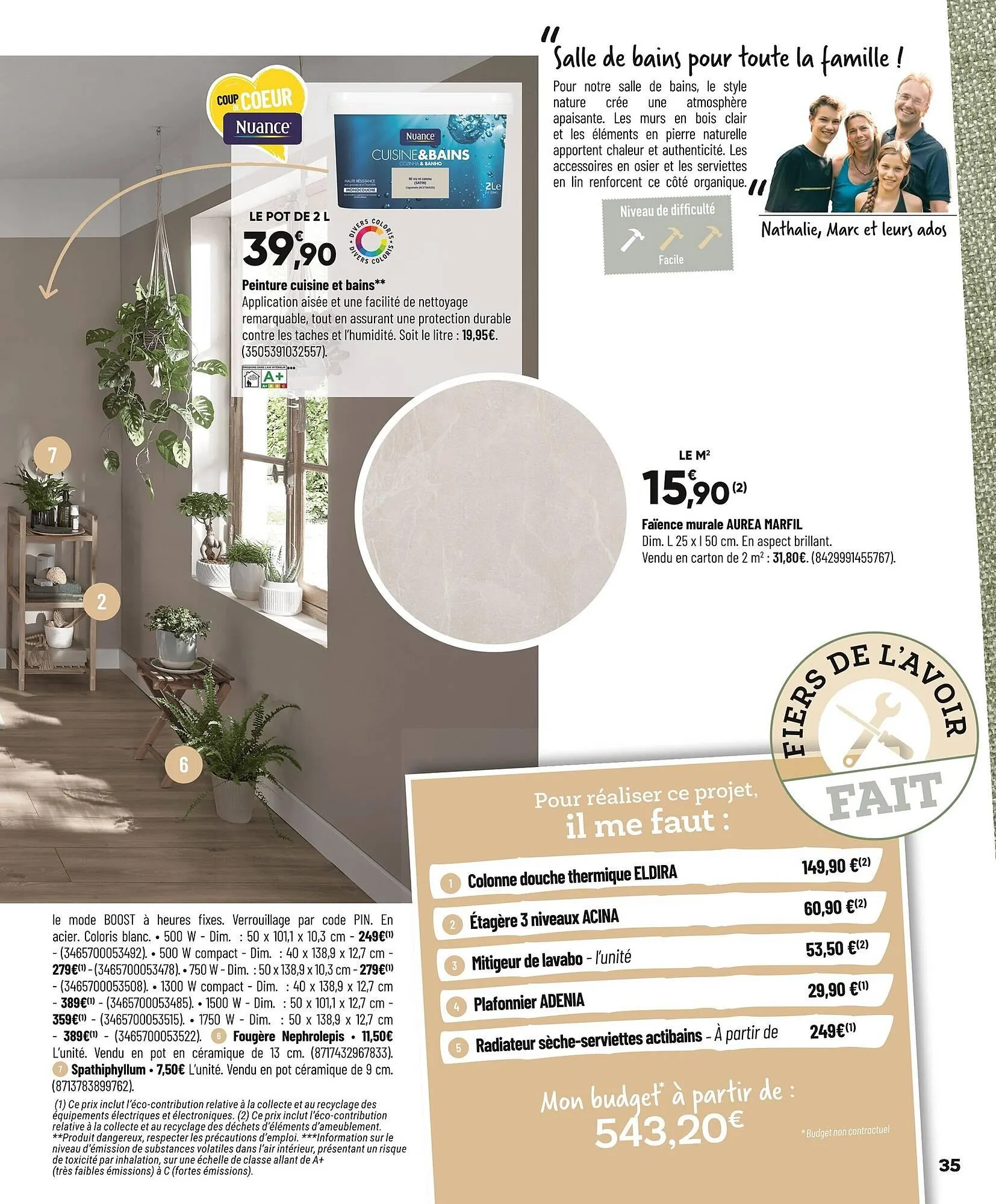 Catalogue Bricorama du 27 octobre au 7 décembre 2025 - Catalogue page 35