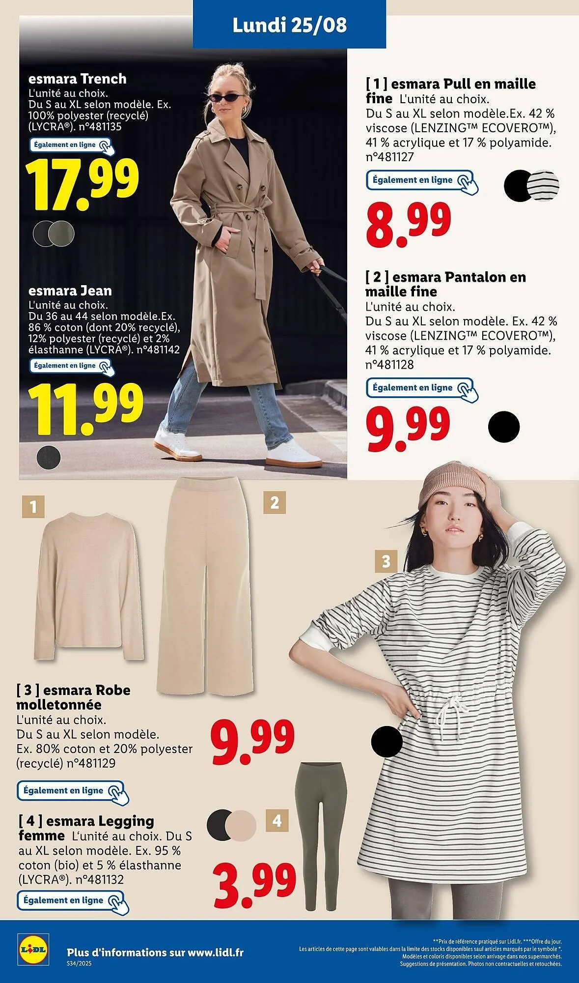 Catalogue Lidl du 21 août au 25 août 2025 - Catalogue page 36