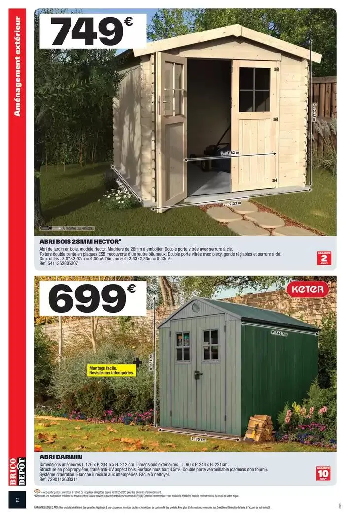 Voyez plus grand avec nos prix dépôts ! du 7 mars au 20 mars 2025 - Catalogue page 2