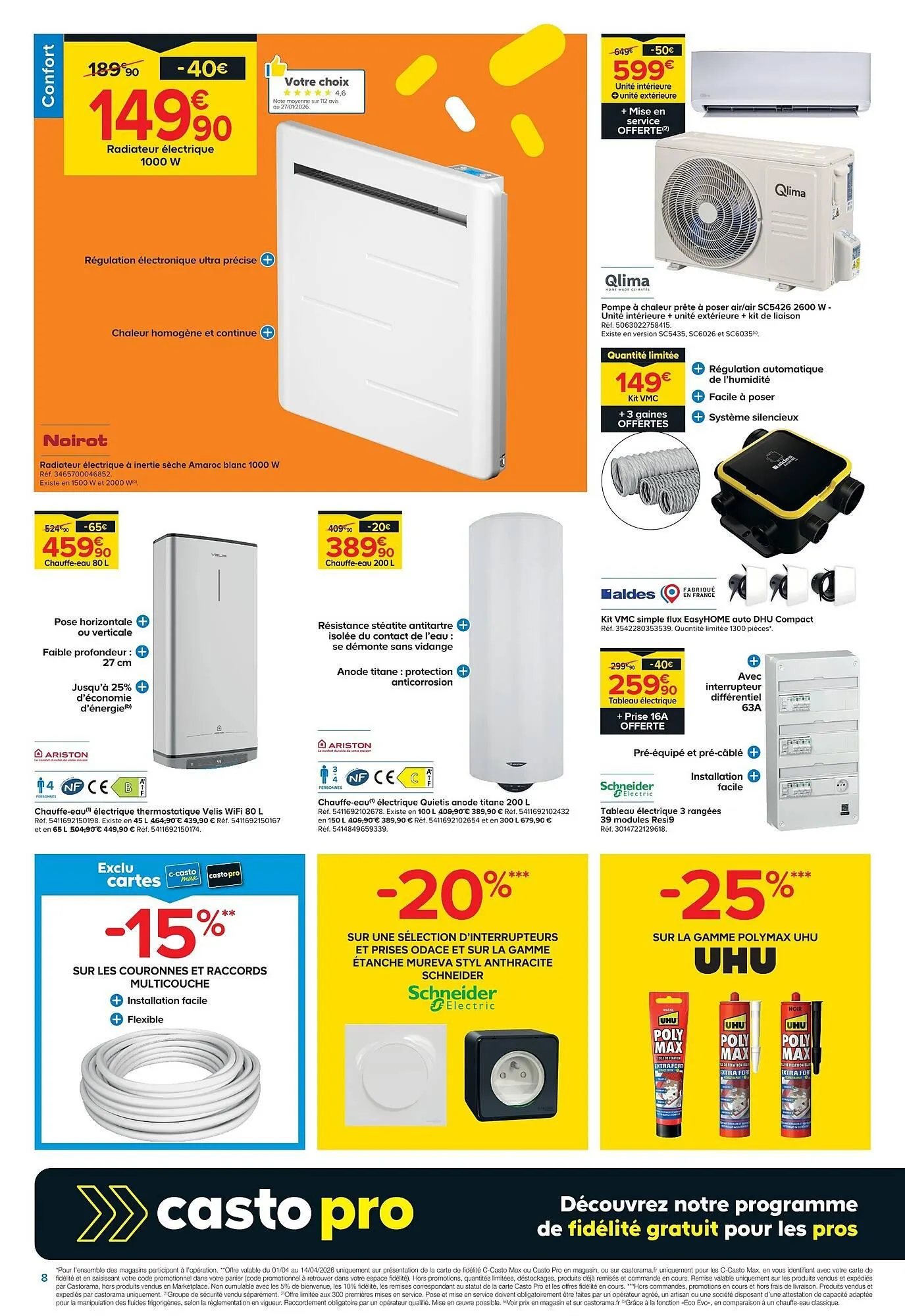 Catalogue Castorama du 1 avril au 14 avril 2026 - Catalogue page 8