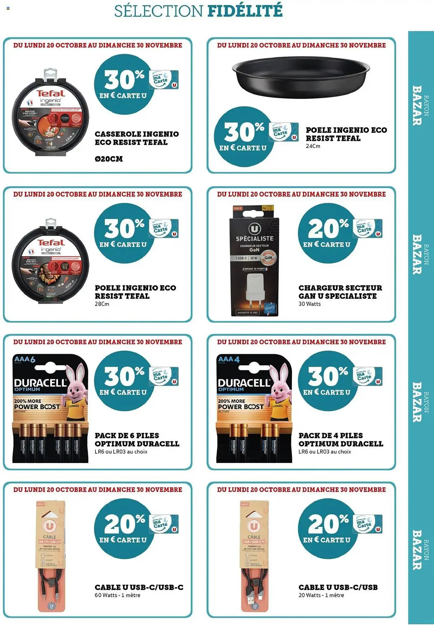 Catalogue Hyper U du 20 octobre au 30 novembre 2025 - Catalogue page 41