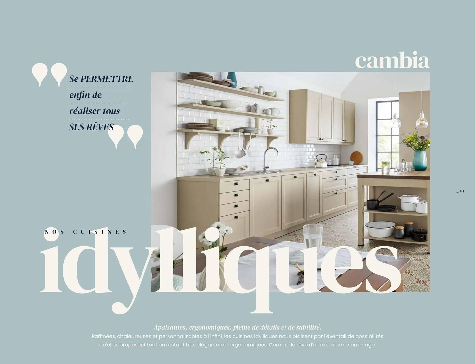 Cuisines Références Catalogue du 27 novembre au 29 mars 2026 - Catalogue page 34