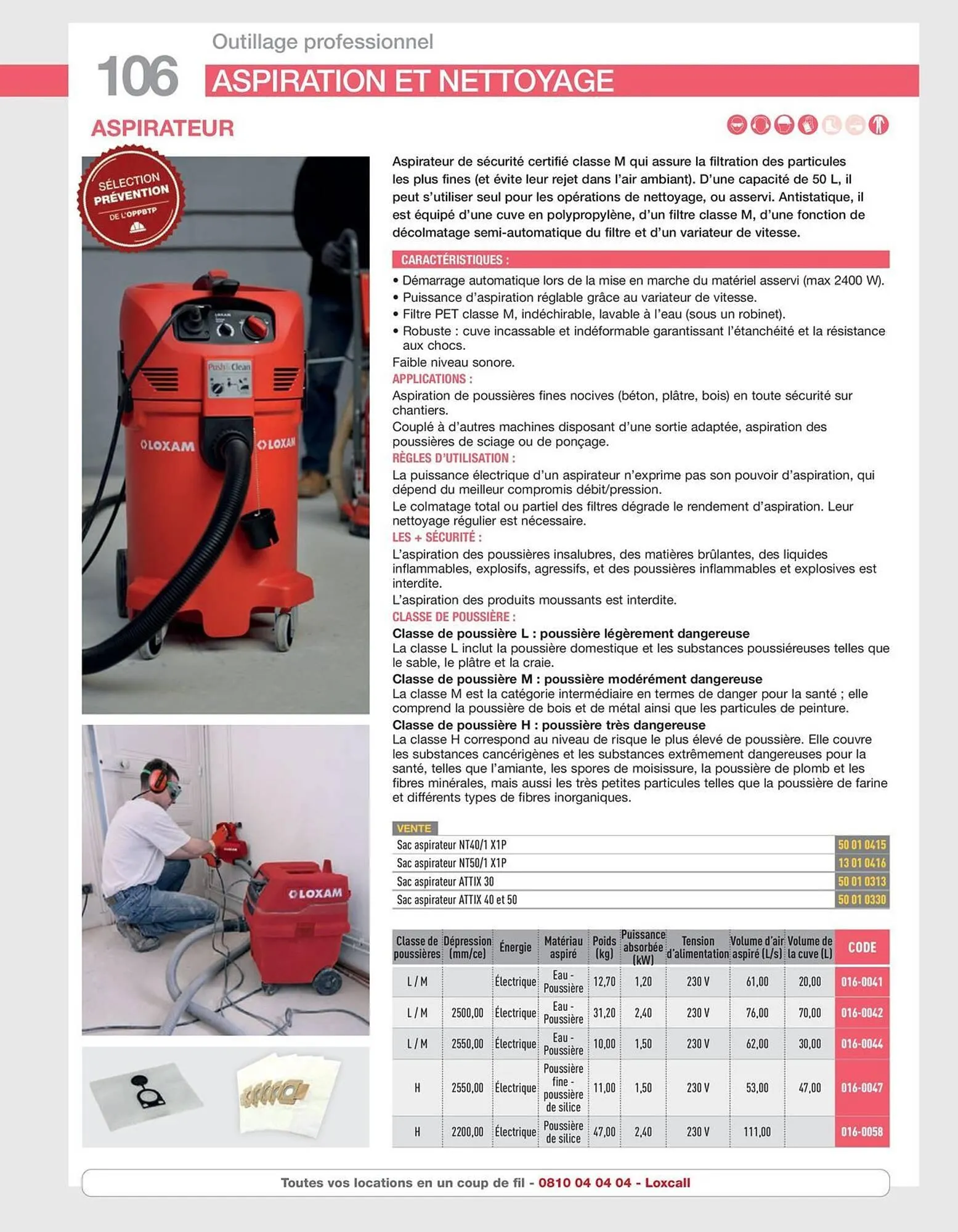 Catalogue Loxam du 16 avril au 31 décembre 2026 - Catalogue page 108