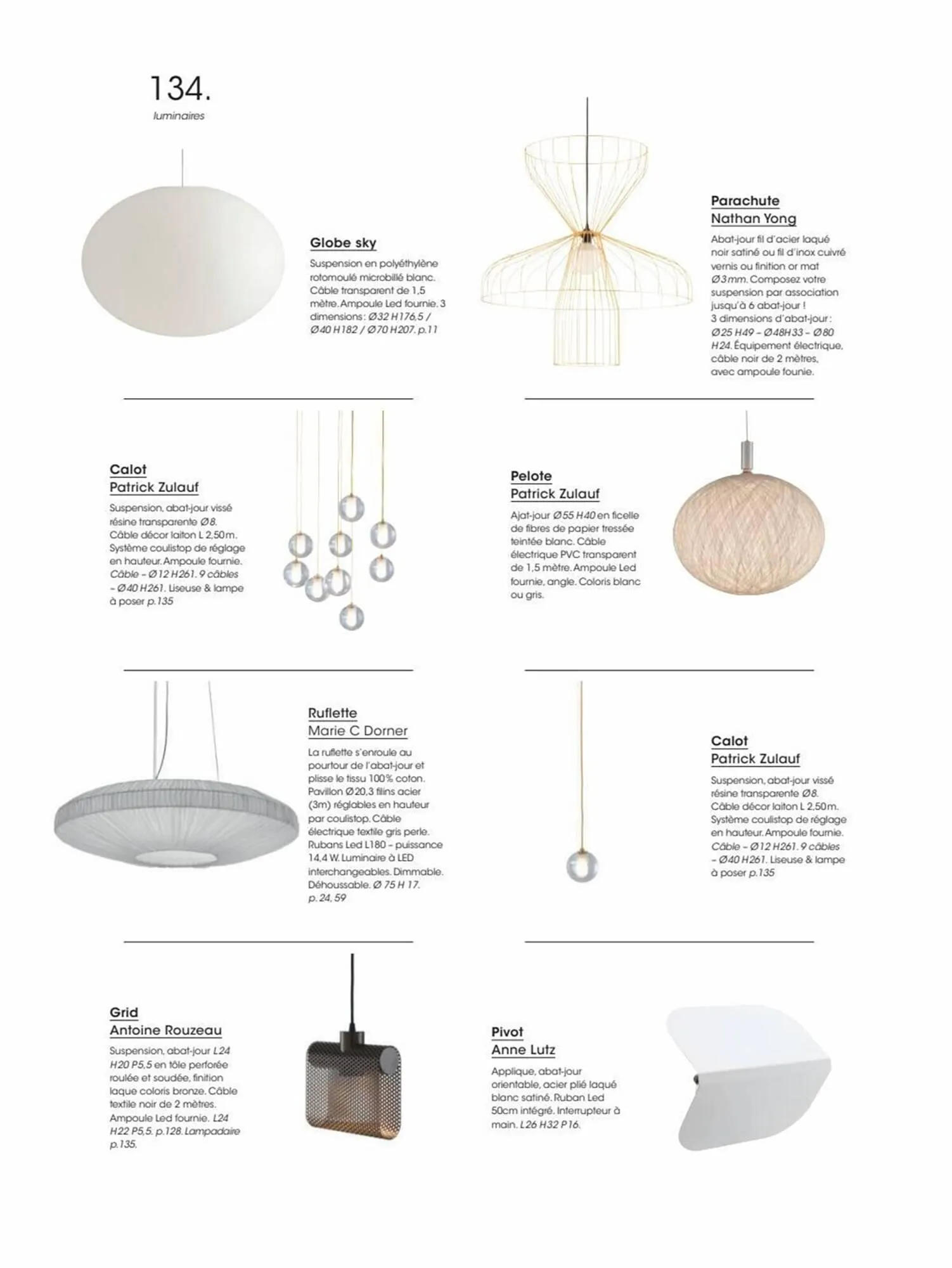Catalogue Cinna du 5 janvier au 31 décembre 2023 - Catalogue page 134