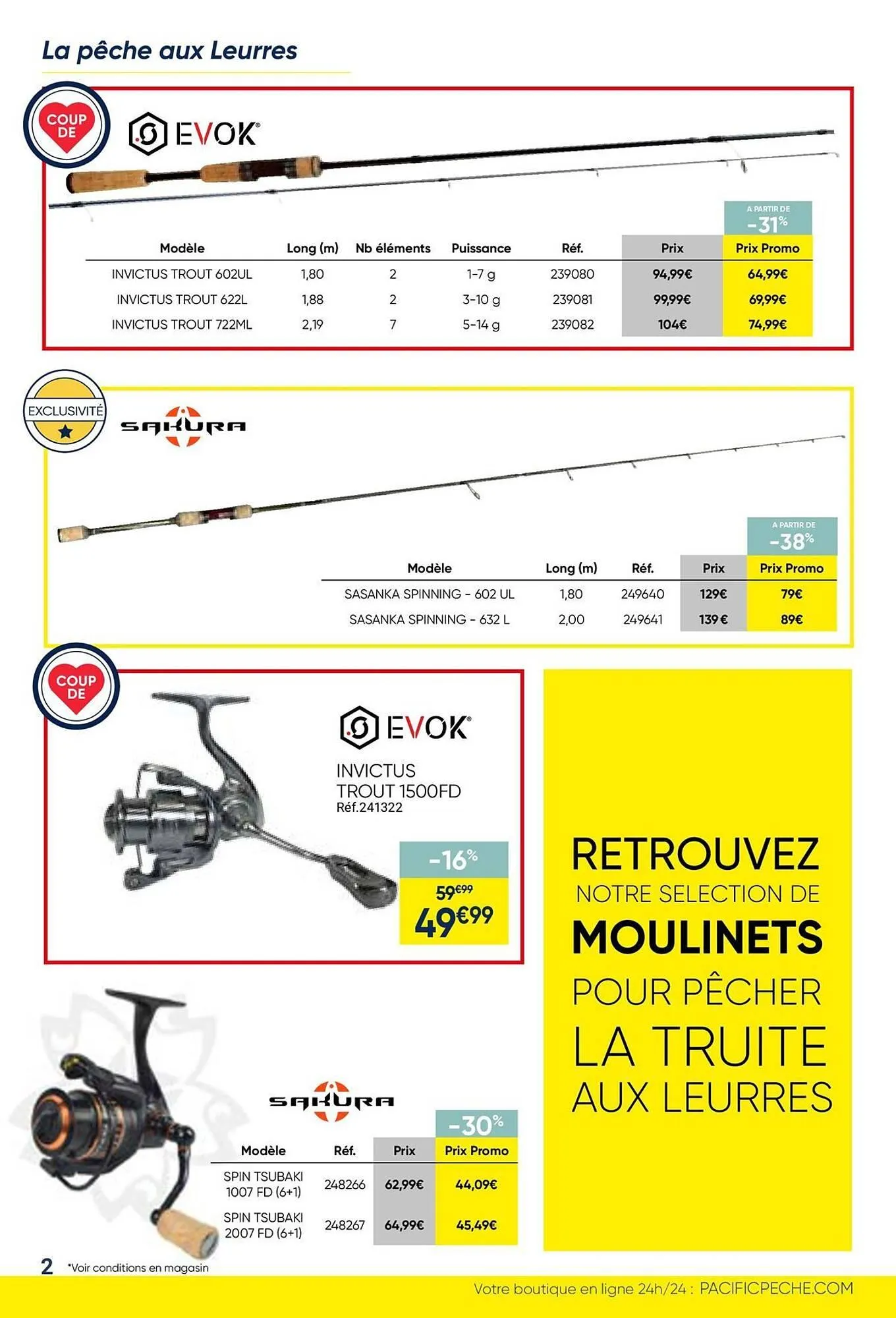 Catalogue Pacific Pêche du 11 février au 16 mars 2026 - Catalogue page 2