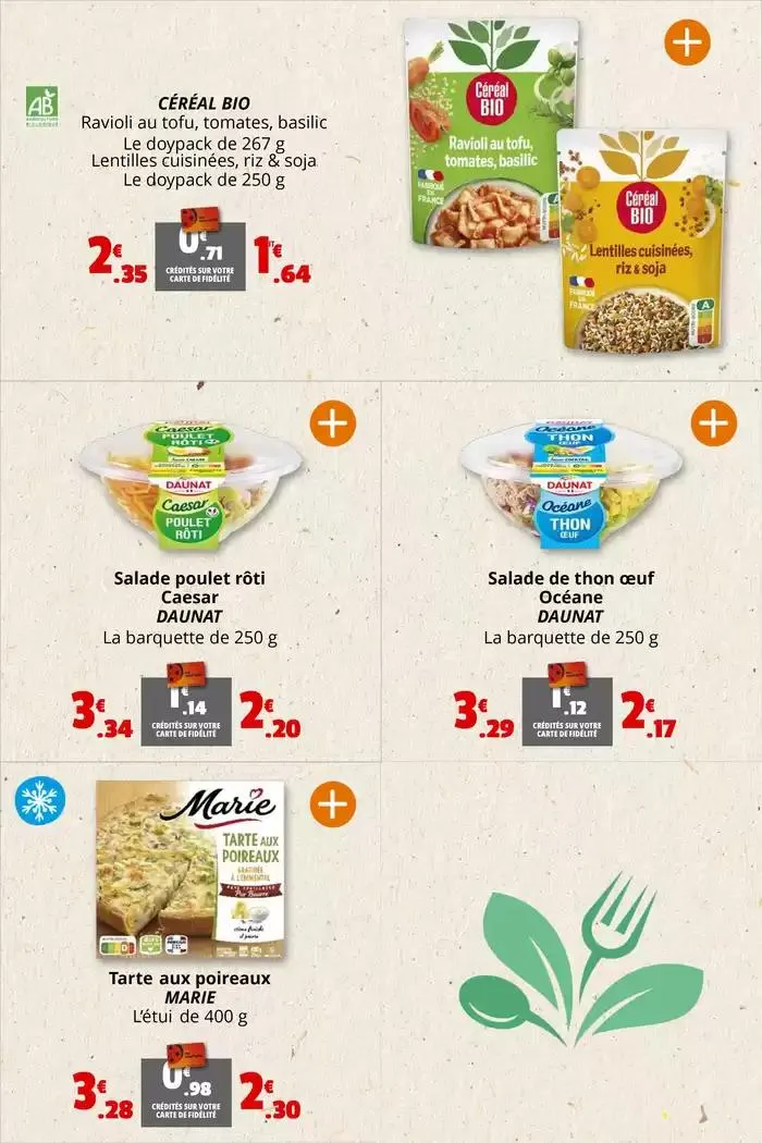 SAINES, SAVOUREUSES ET À PRIX TOUT DOUX ! du 26 mars au 6 avril 2025 - Catalogue page 7