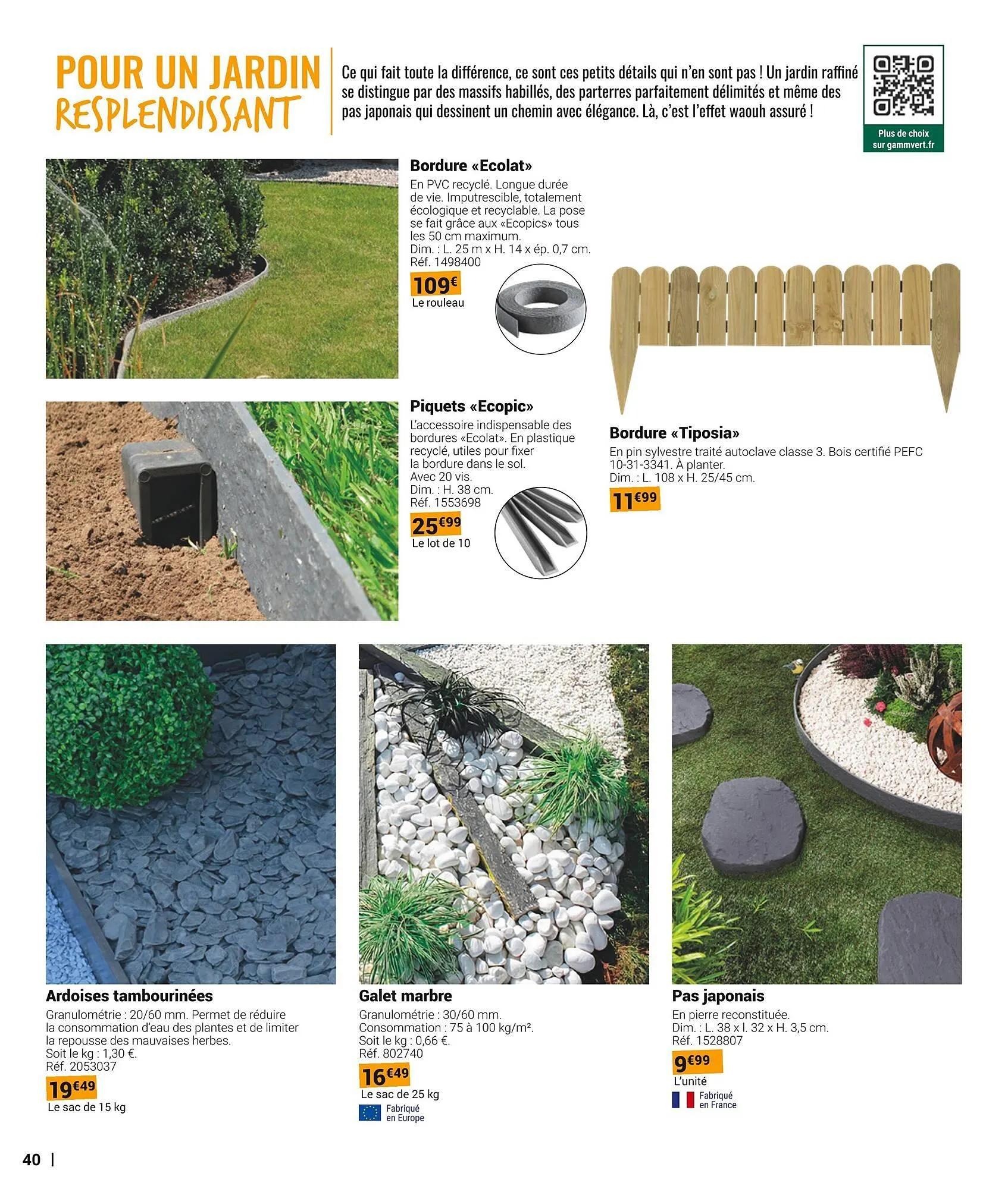 Catalogue Gamm vert du 19 mars au 1 juin 2025 - Catalogue page 40