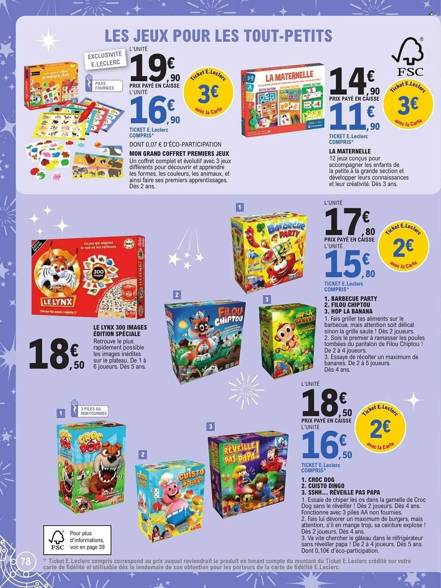 Catalogue E.Leclerc du 21 octobre au 6 décembre 2025 - Catalogue page 78