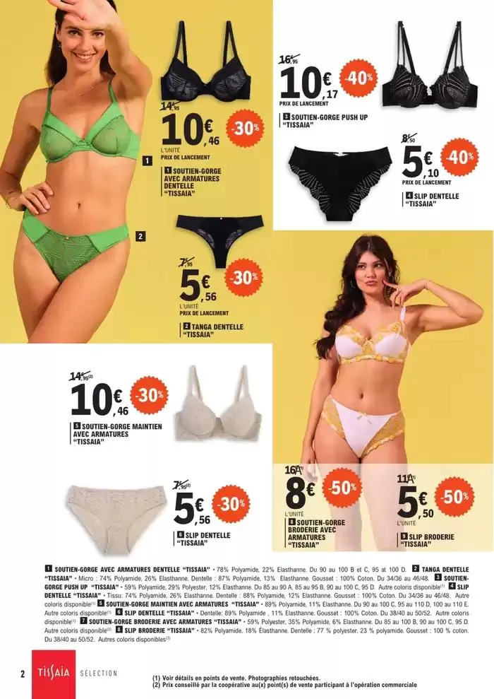 Lingerie du 19 mai au 31 mai 2025 - Catalogue page 2