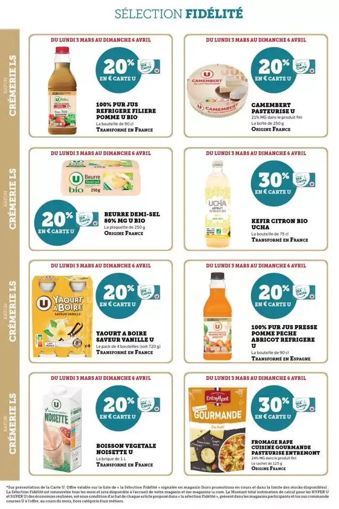 Tous les jours 20% du 21 mars au 6 avril 2025 - Catalogue page 8