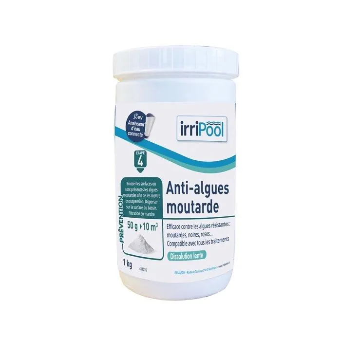 Anti-algues moutarde 1 kg Irripool