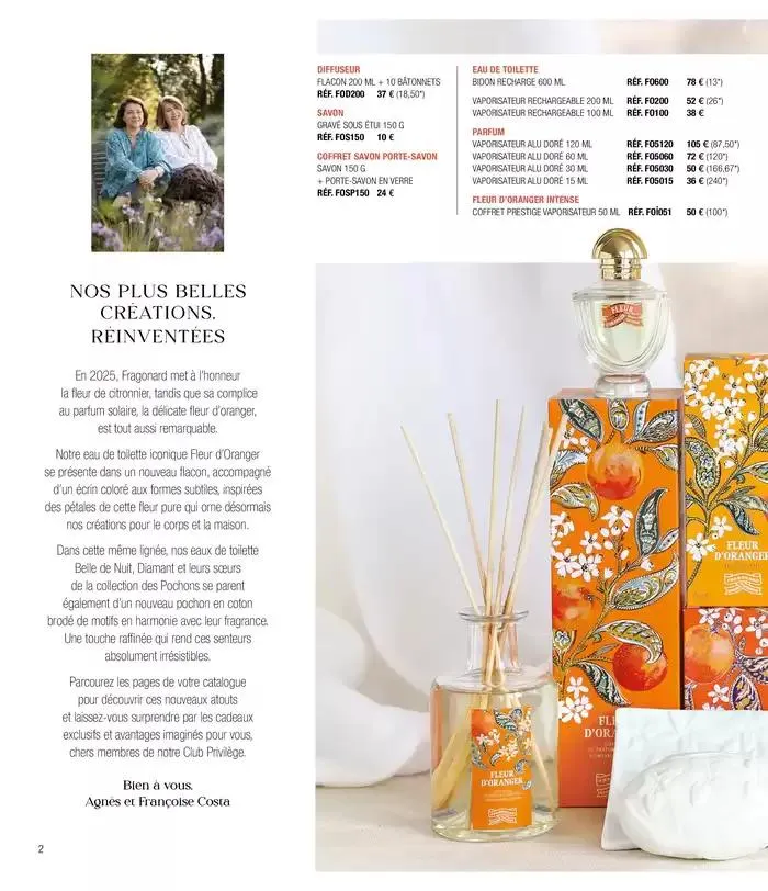 Catalogue Printemps/Été 2025 du 7 avril au 31 mai 2025 - Catalogue page 2