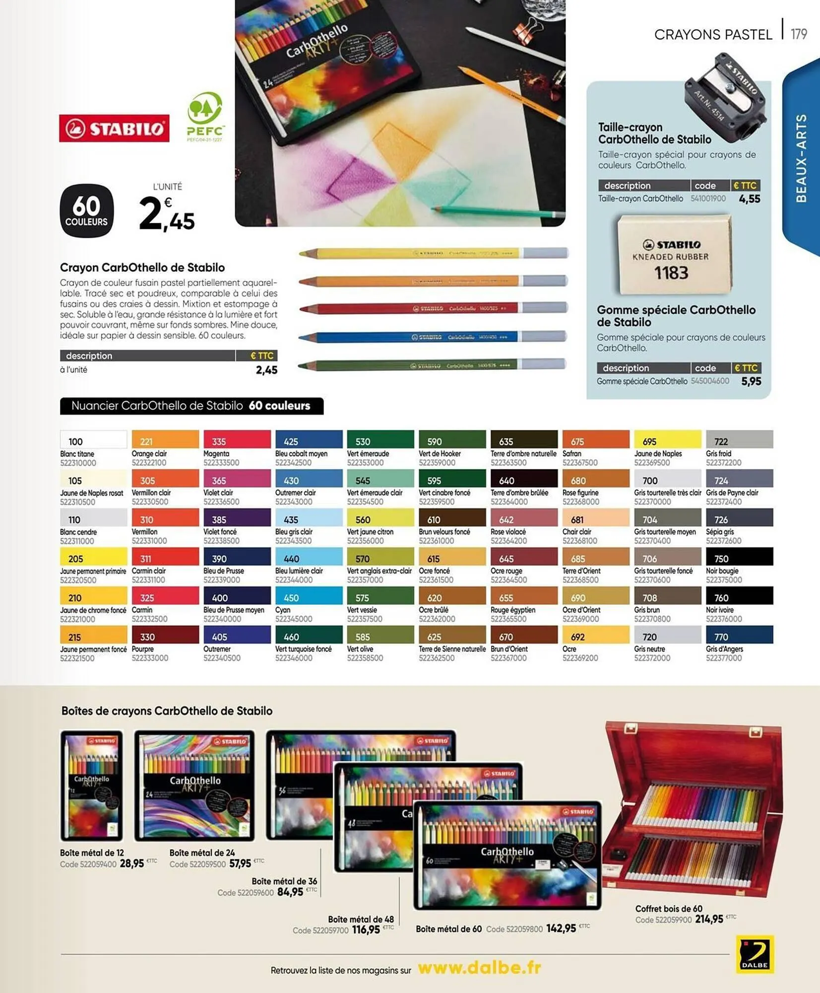 Catalogue Dalbe du 27 janvier au 31 décembre 2025 - Catalogue page 181