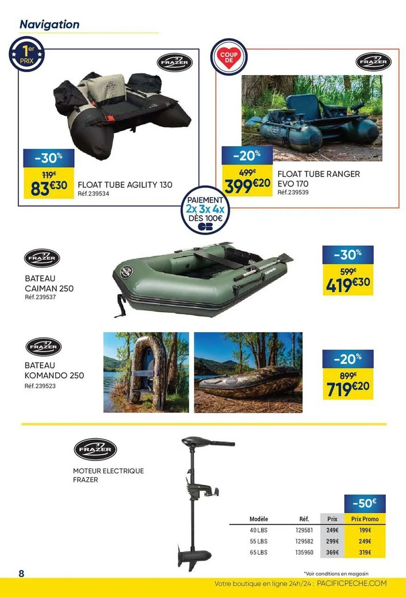 Catalogue Pacific Pêche du 24 septembre au 3 novembre 2025 - Catalogue page 8