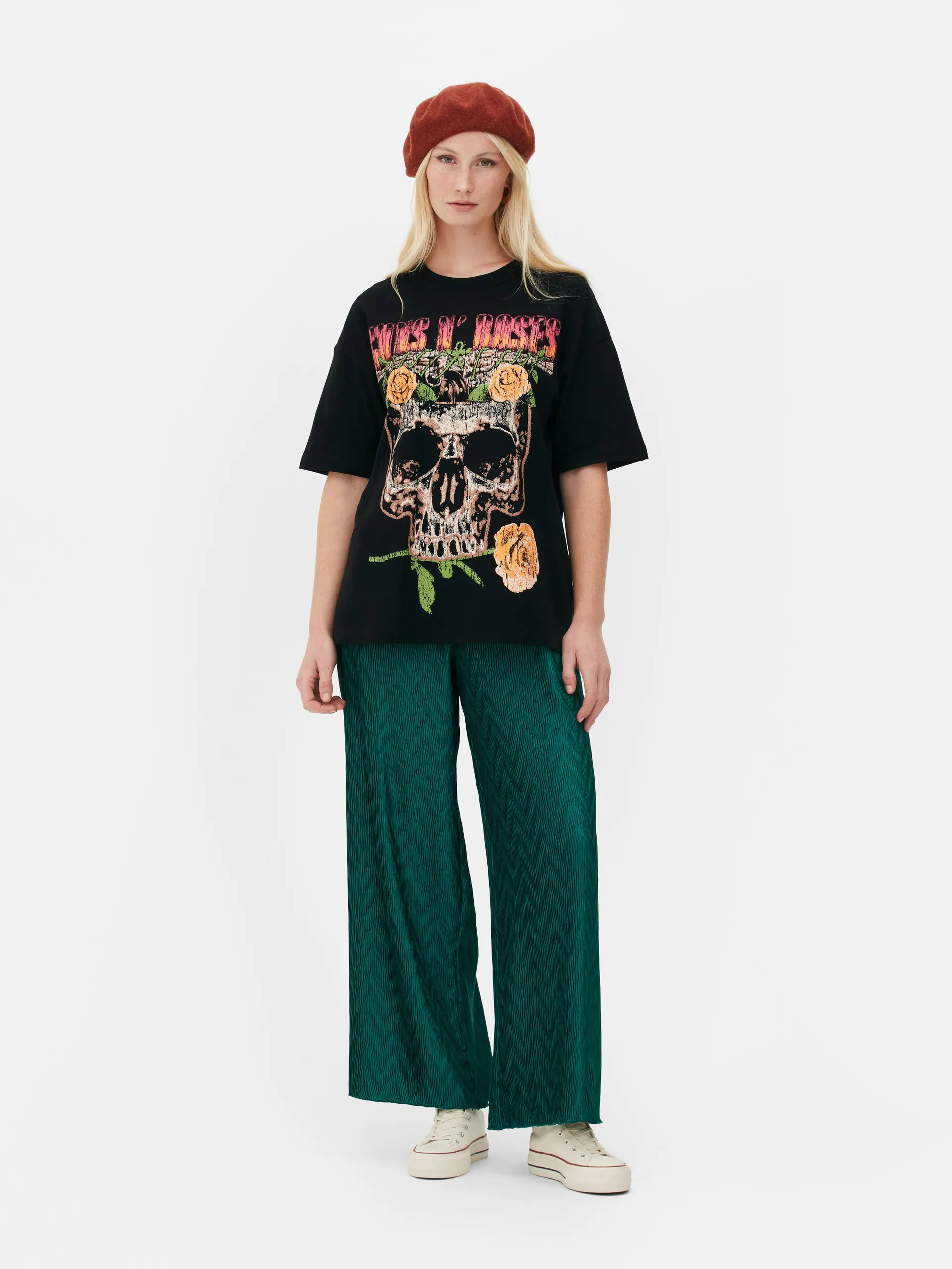 T-shirt oversize Guns N' Roses
