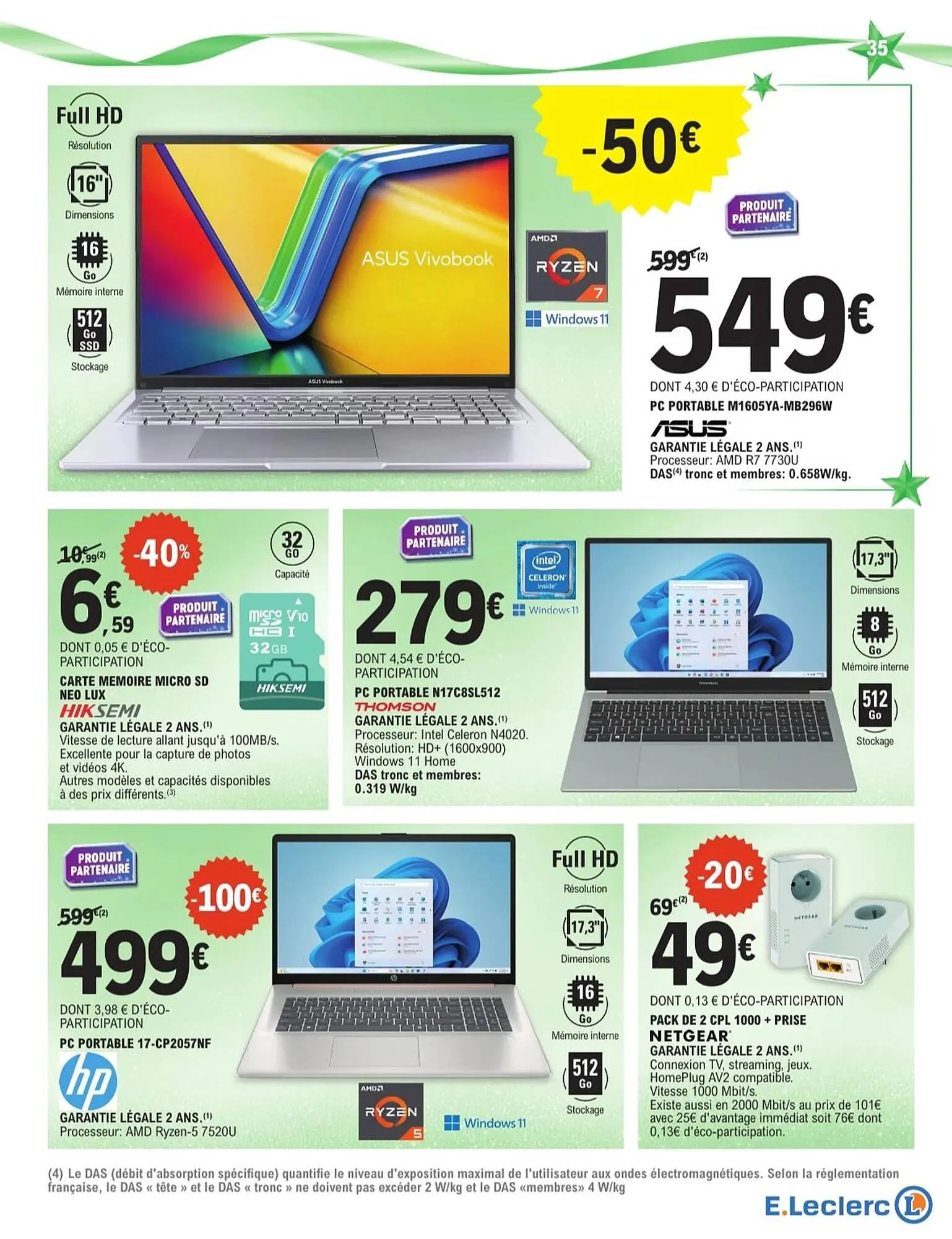 Catalogue E.Leclerc du 2 décembre au 20 décembre 2025 - Catalogue page 35