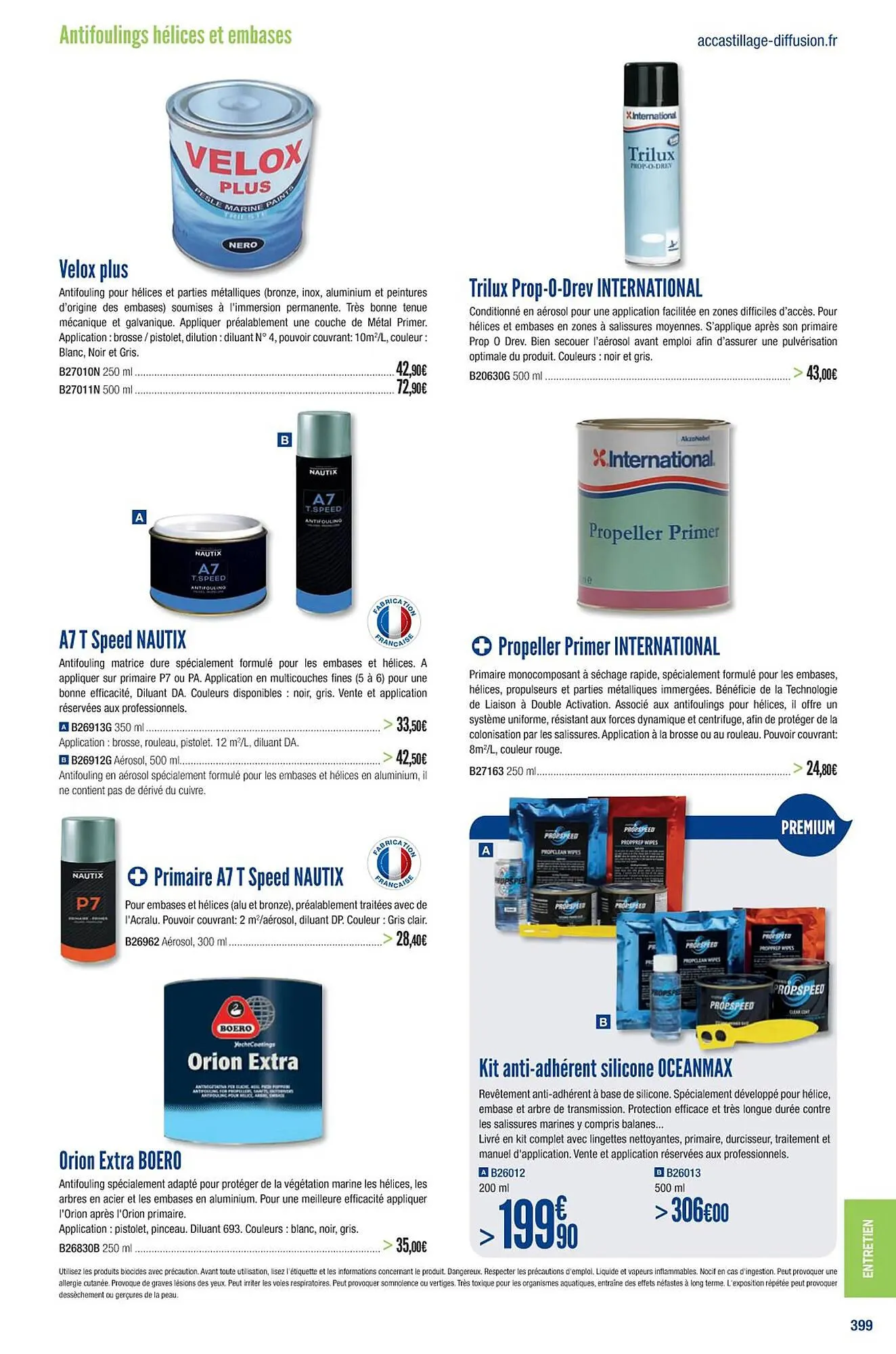 Catalogue Accastillage Diffusion du 1 mars au 31 décembre 2023 - Catalogue page 401