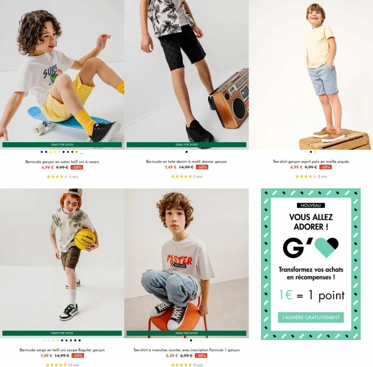 Gémo Catalogue actuel du 24 juillet au 6 août 2024 - Catalogue page 17