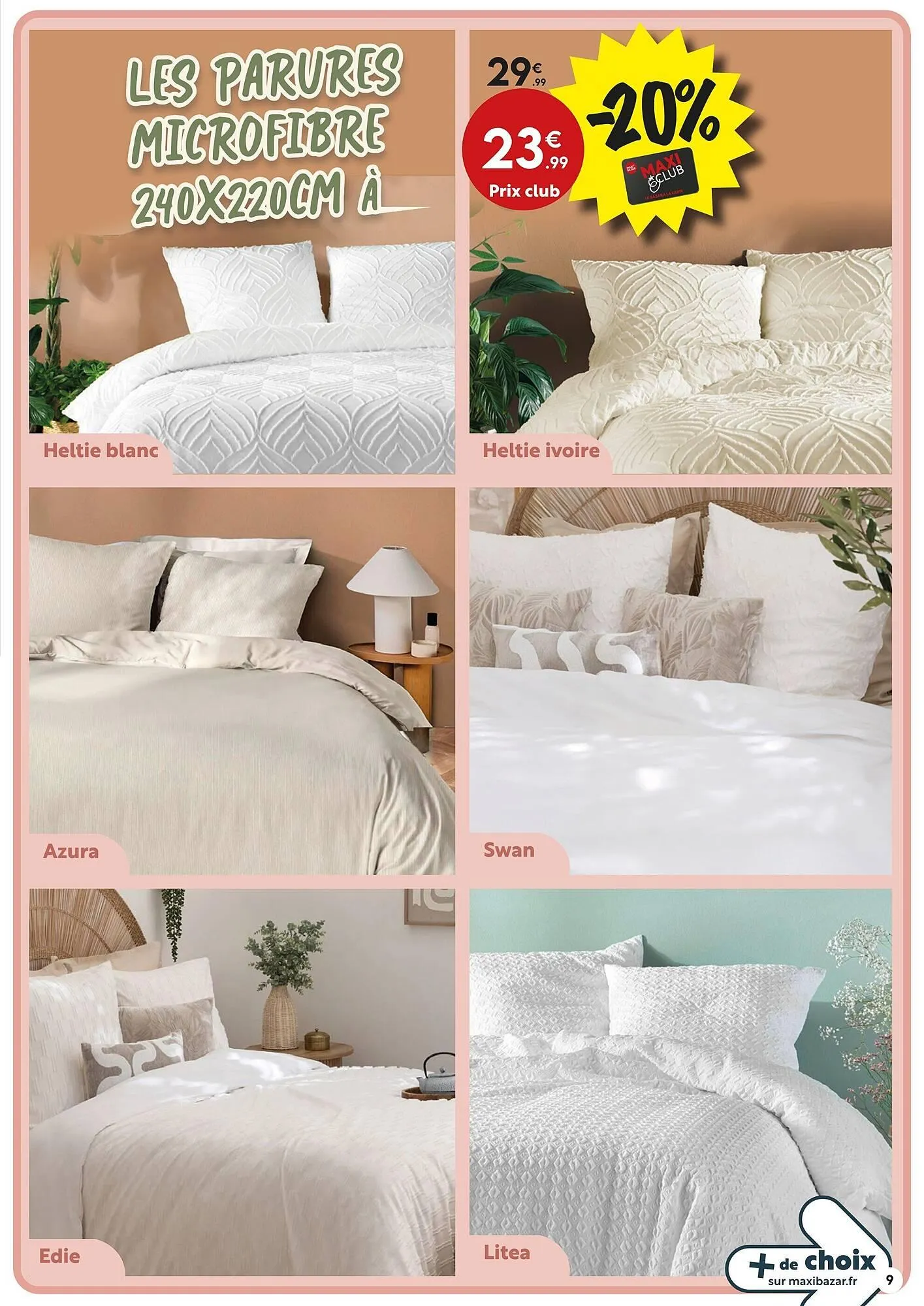 Catalogue Maxi Bazar du 26 décembre au 25 janvier 2026 - Catalogue page 9