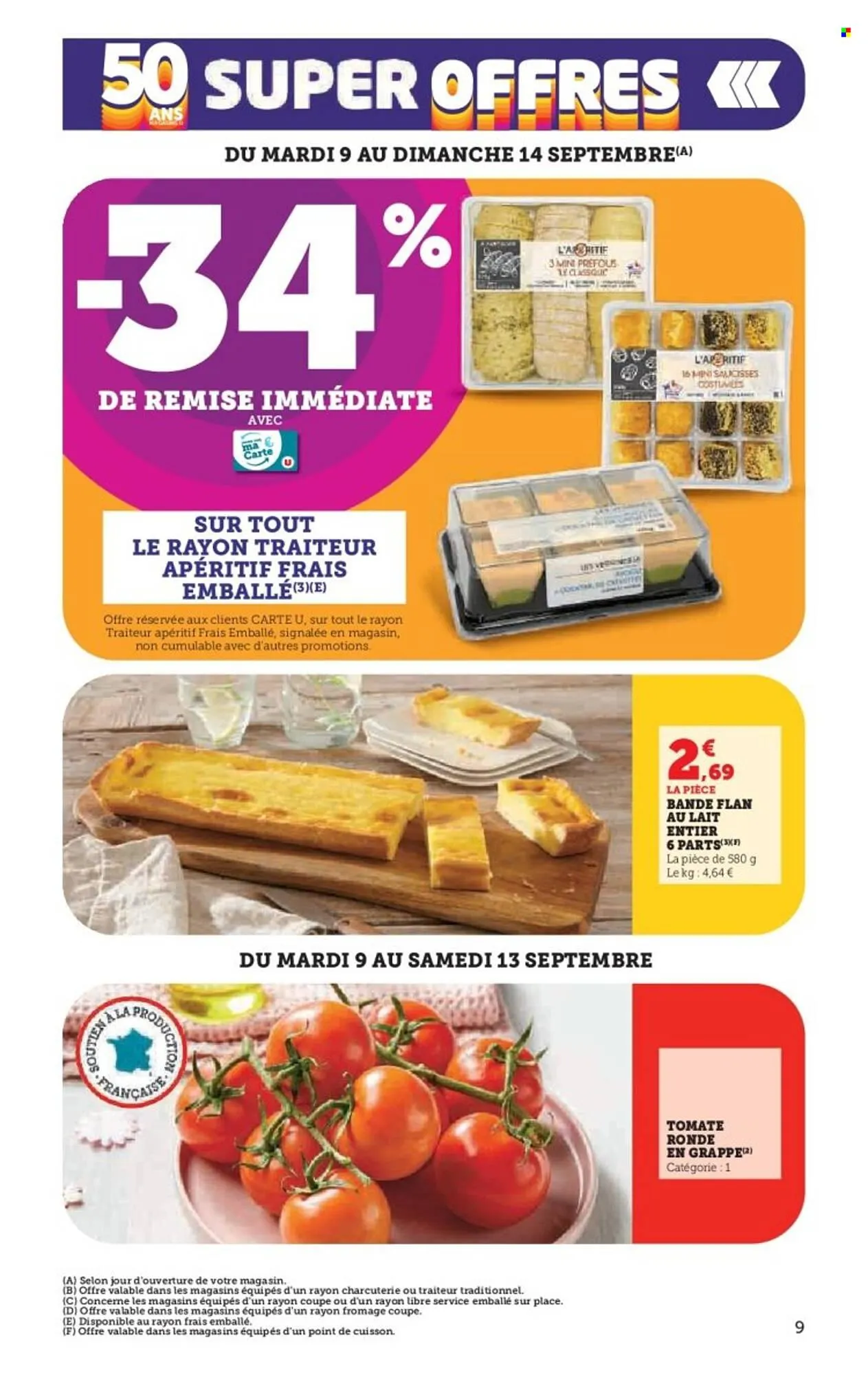 Catalogue Super U du 9 septembre au 21 septembre 2025 - Catalogue page 9