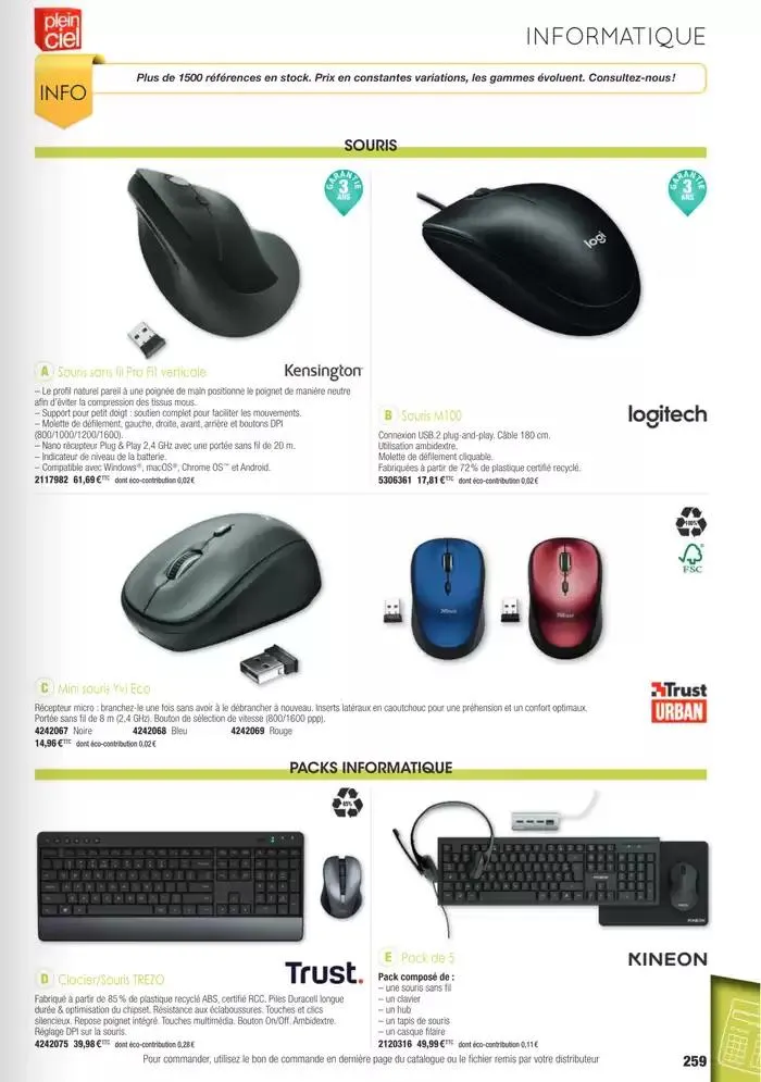 Écoles et loisirs 2025 du 1 janvier au 31 décembre 2025 - Catalogue page 259