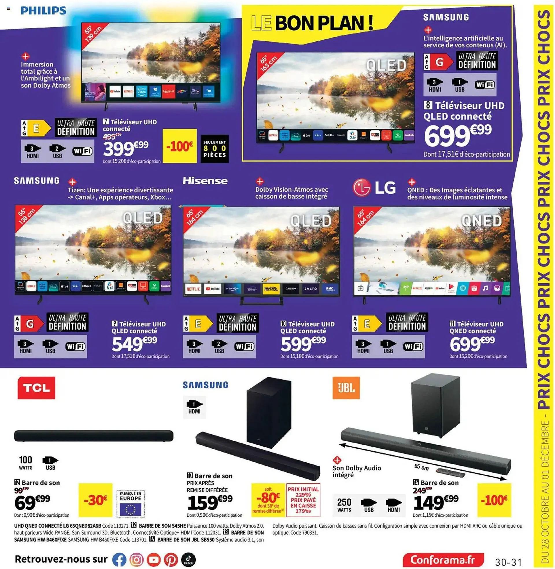 Catalogue Conforama du 28 octobre au 25 décembre 2025 - Catalogue page 31