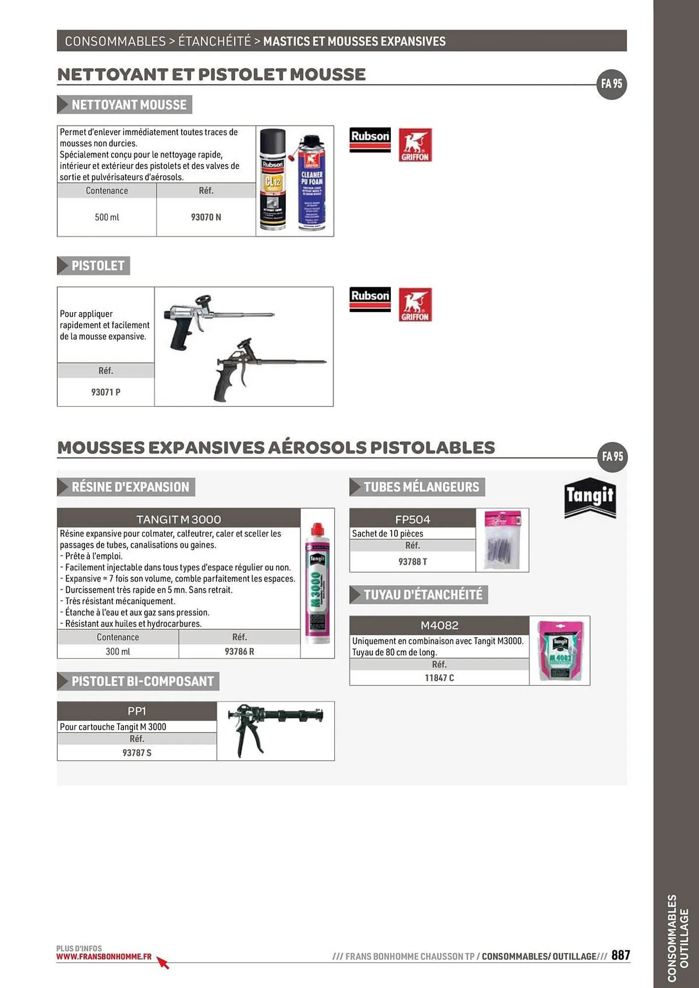 Catalogue Chausson Matériaux du 24 septembre au 31 décembre 2025 - Catalogue page 887