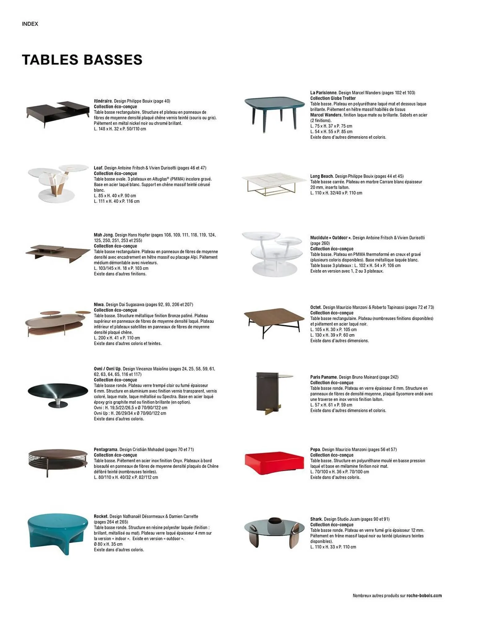 Catalogue Roche Bobois du 13 janvier au 31 décembre 2026 - Catalogue page 292