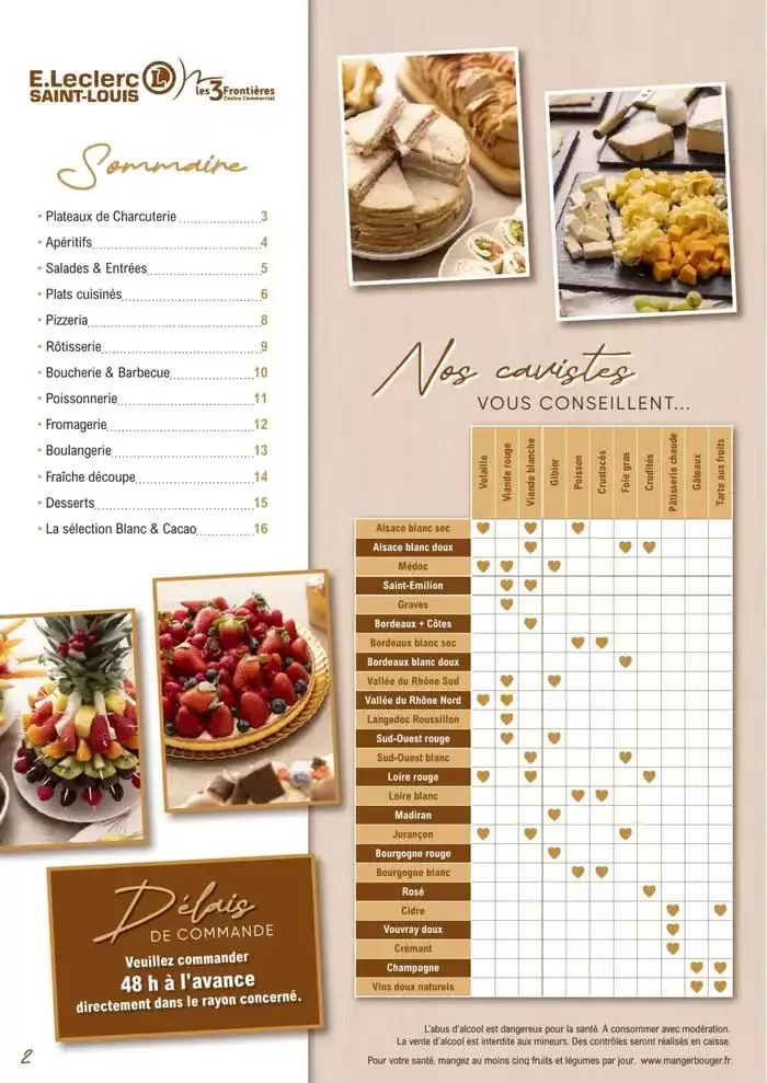 Carte traiteur generale du 8 avril au 31 décembre 2025 - Catalogue page 2