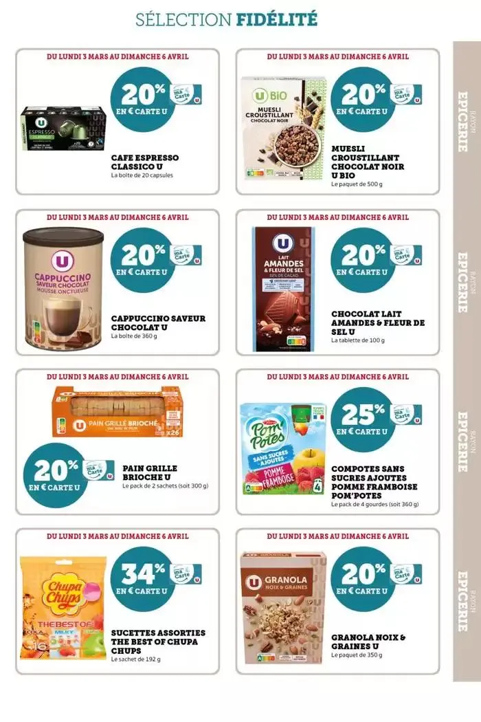 Tous les jours 20% du 4 mars au 16 mars 2025 - Catalogue page 17
