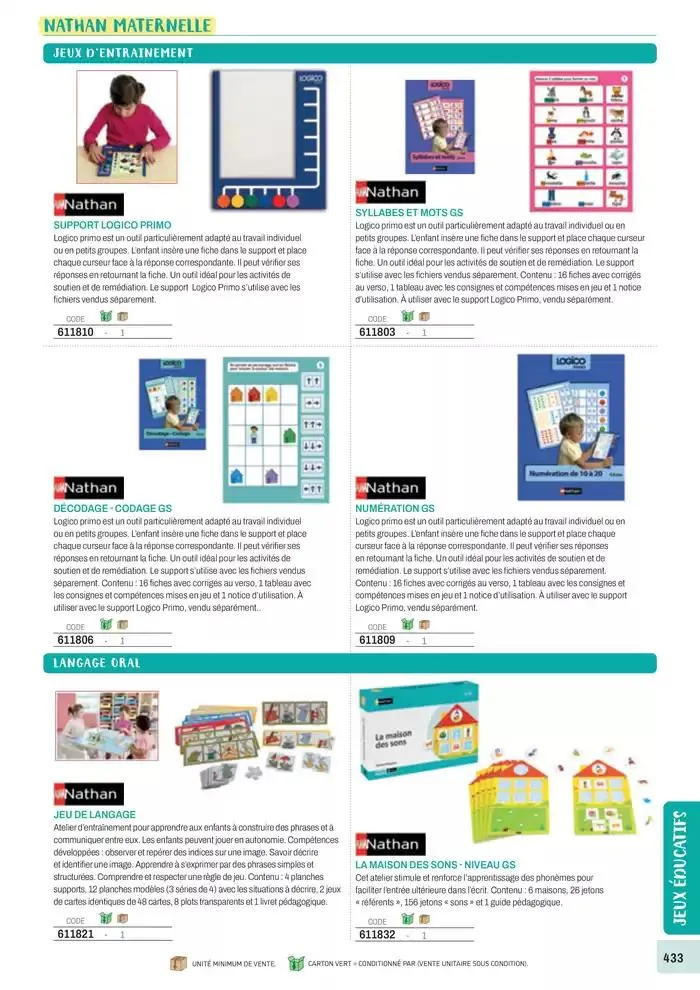 Nos Catalogues Thématiques du 1 janvier au 31 décembre 2025 - Catalogue page 435