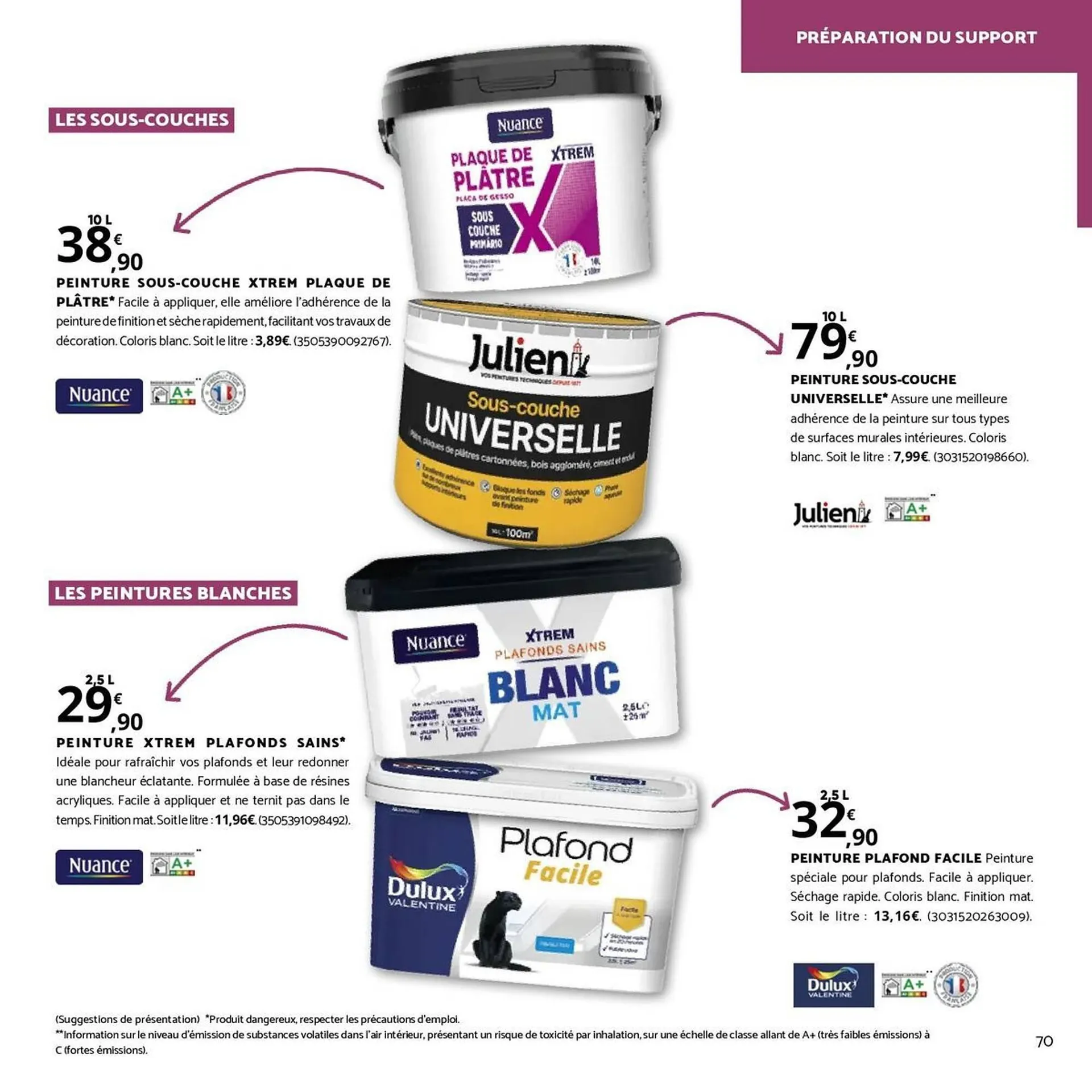 Catalogue Bricomarché du 11 février au 29 mars 2026 - Catalogue page 70