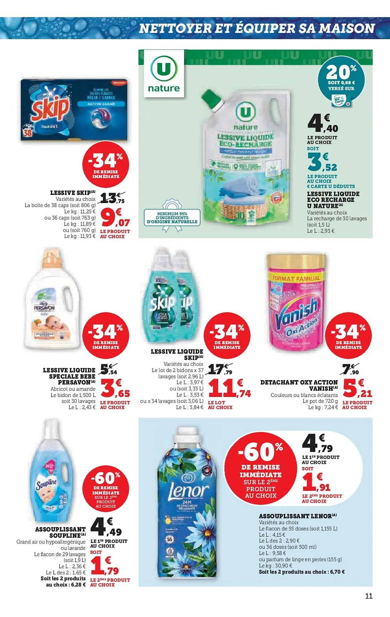 Catalogue Super U du 23 avril au 4 mai 2025 - Catalogue page 11