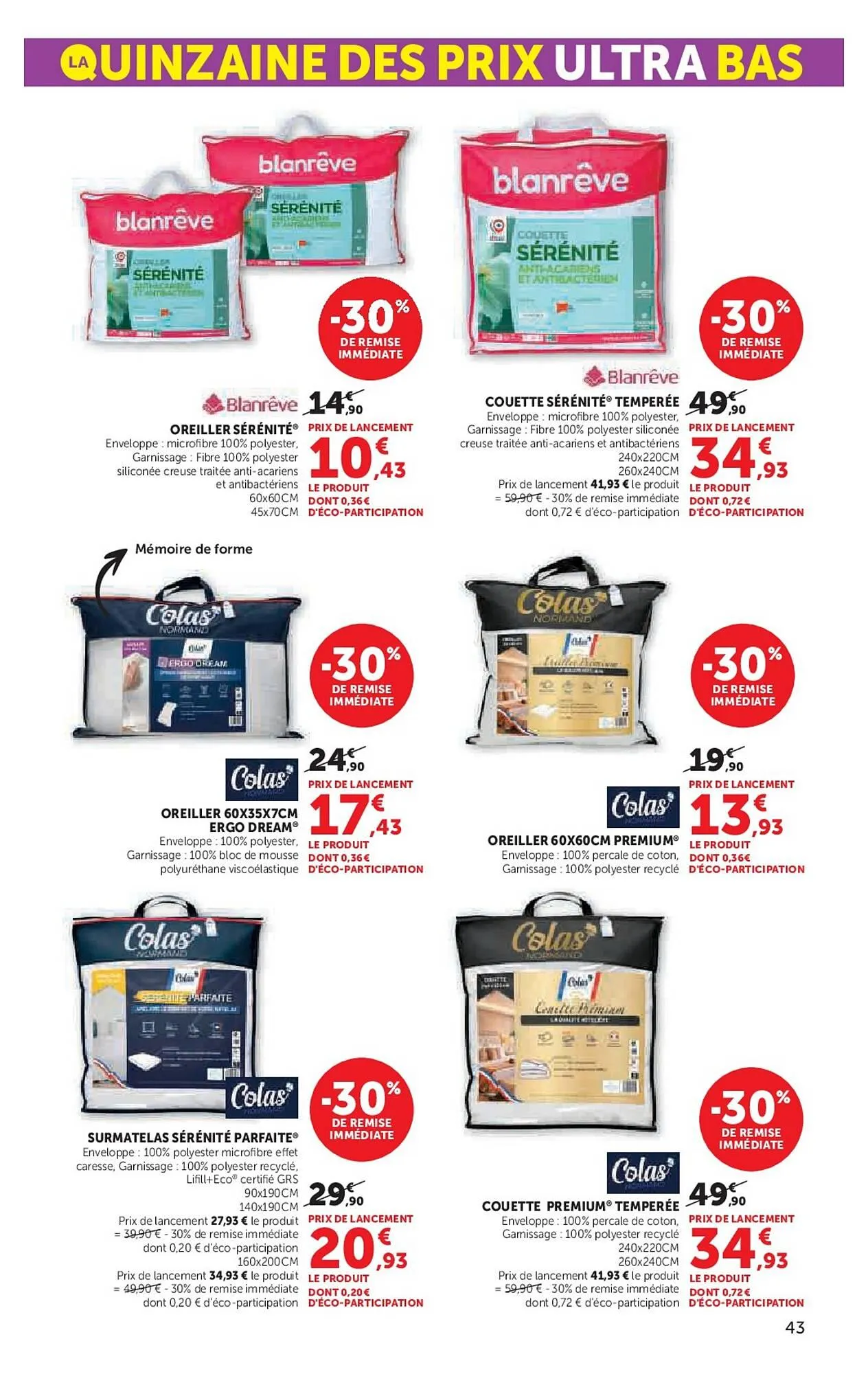 Catalogue Hyper U du 10 mars au 22 mars 2026 - Catalogue page 43