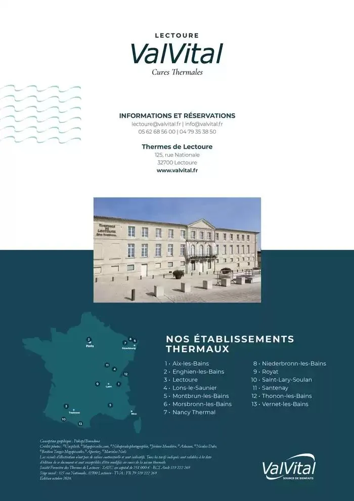 Brochure établissement Lectoure 2025 du 14 avril au 8 novembre 2025 - Catalogue page 12