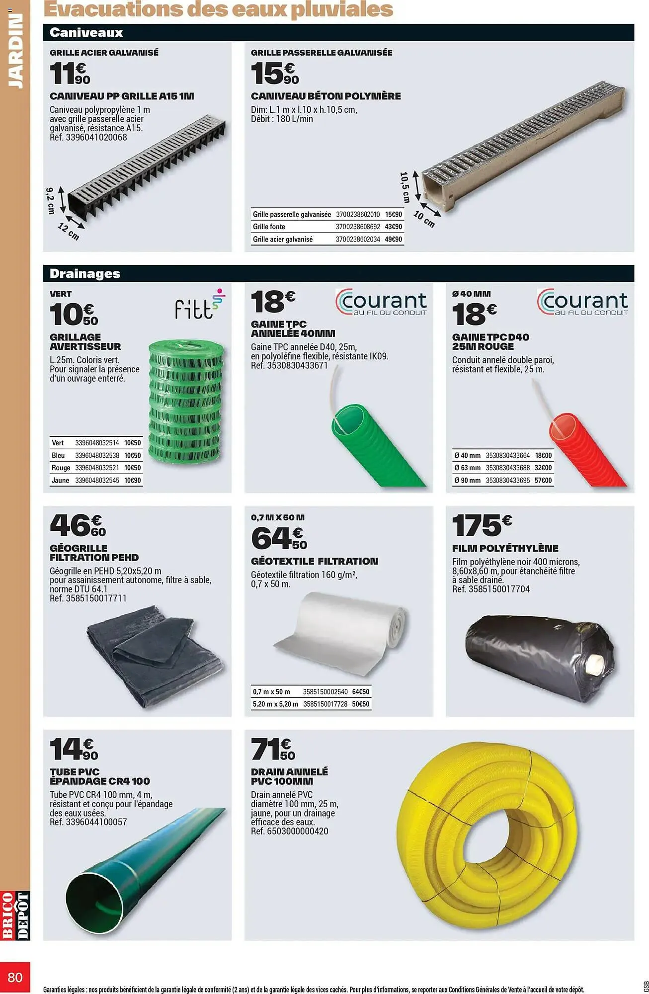 Catalogue Brico Dépôt du 25 mars au 12 juin 2026 - Catalogue page 80