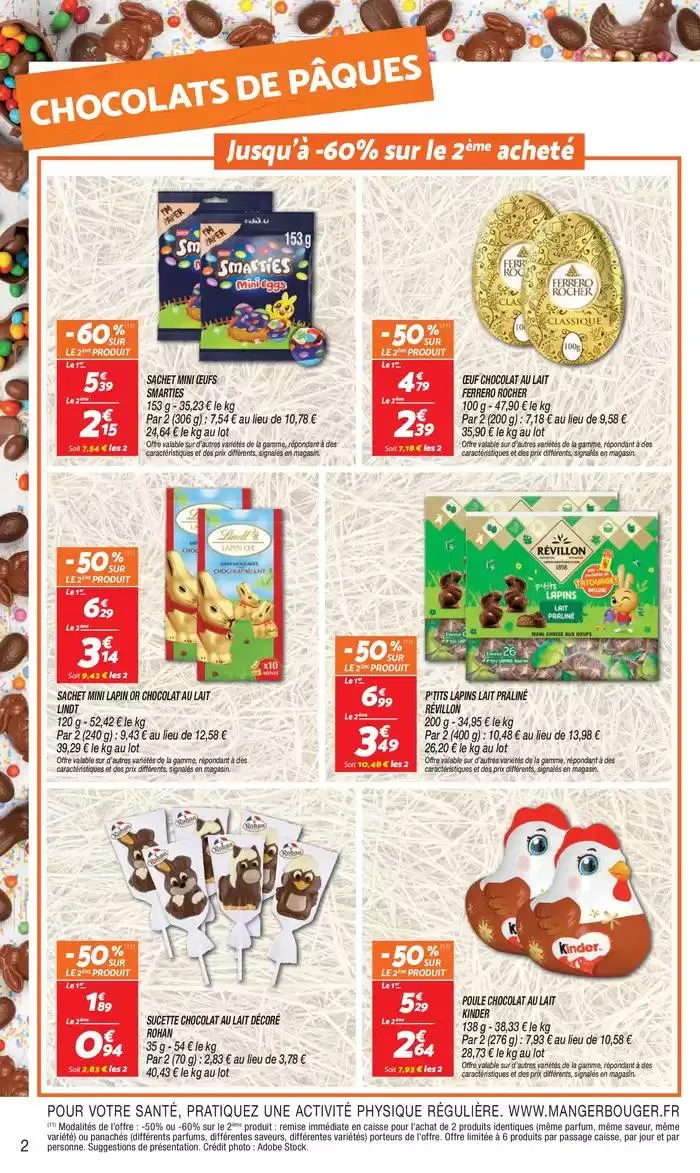 SEMAINE PROCHAINE : SPÉCIAL PÂQUES du 15 avril au 21 avril 2025 - Catalogue page 2