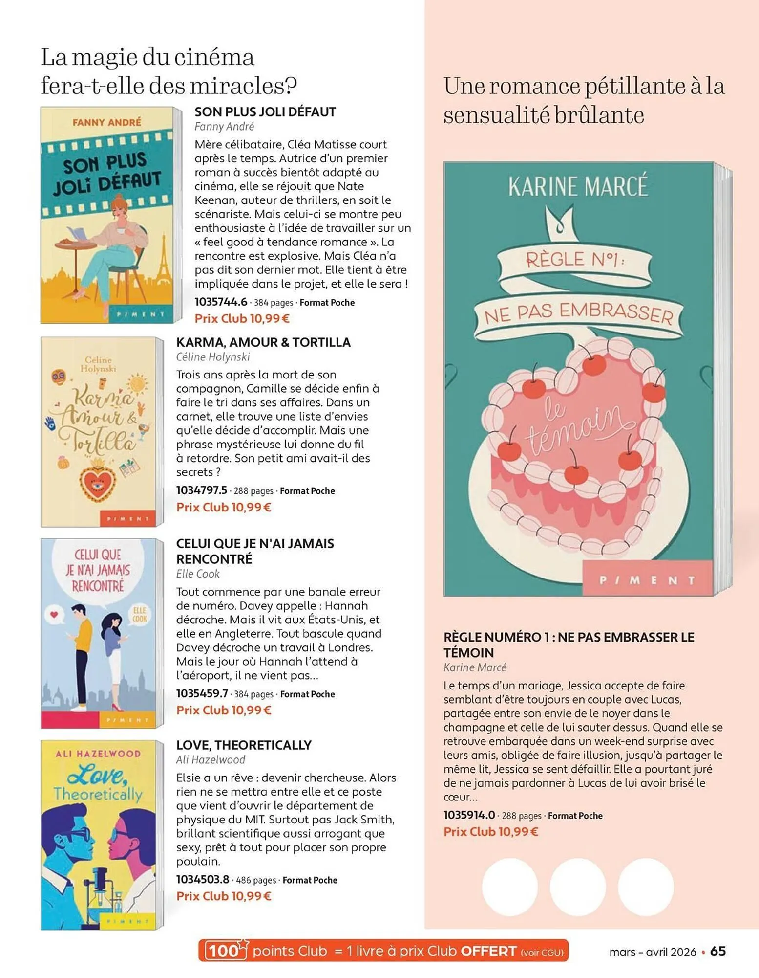 Catalogue France Loisirs du 2 mars au 30 avril 2026 - Catalogue page 65