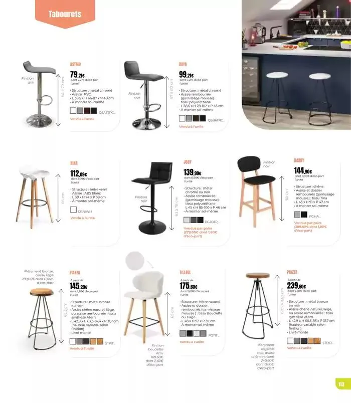 Consultez le menu avant de vous mettre en cuisine. du 7 janvier au 31 décembre 2025 - Catalogue page 113