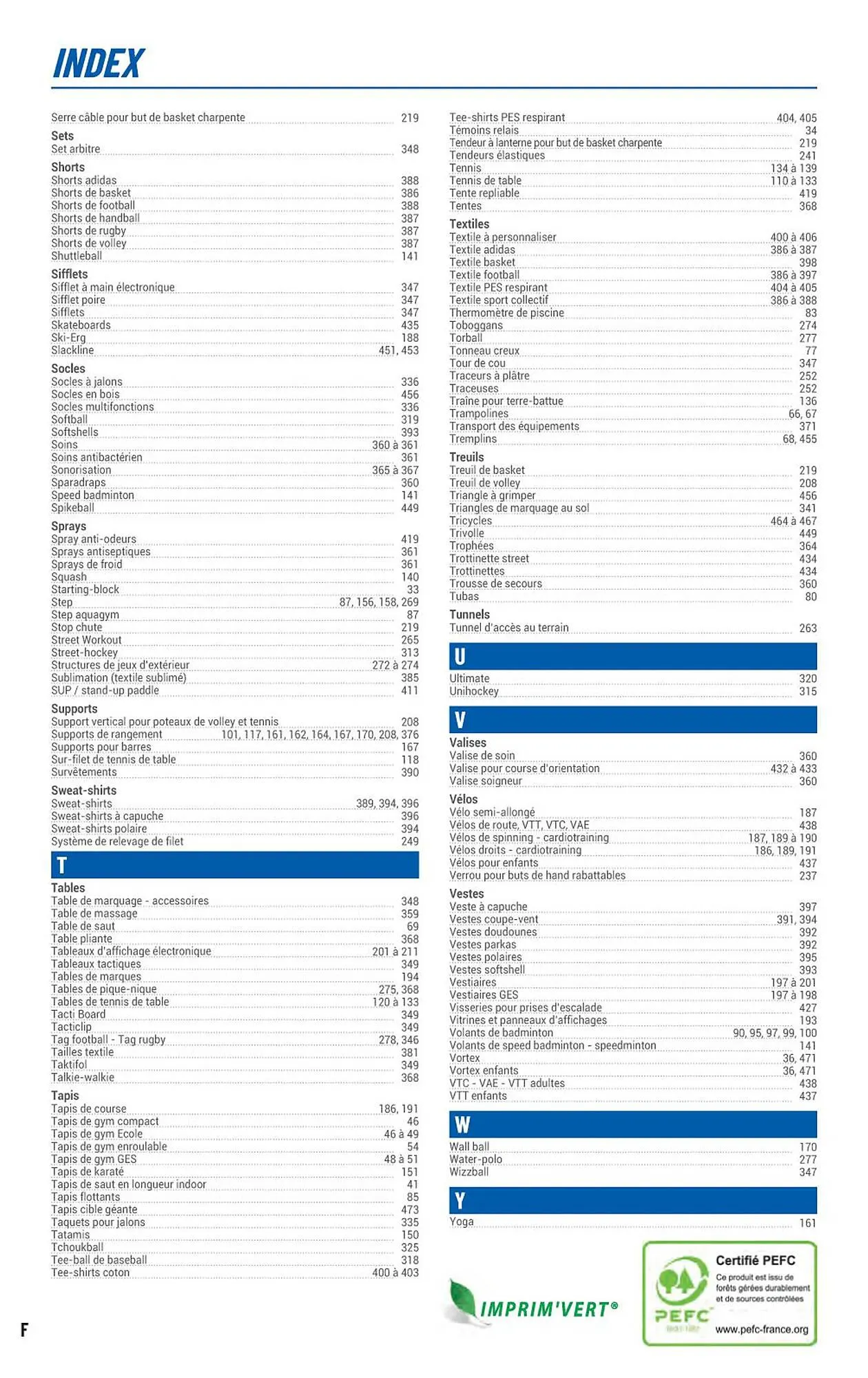 Catalogue Casal Sport du 22 janvier au 31 décembre 2026 - Catalogue page 459